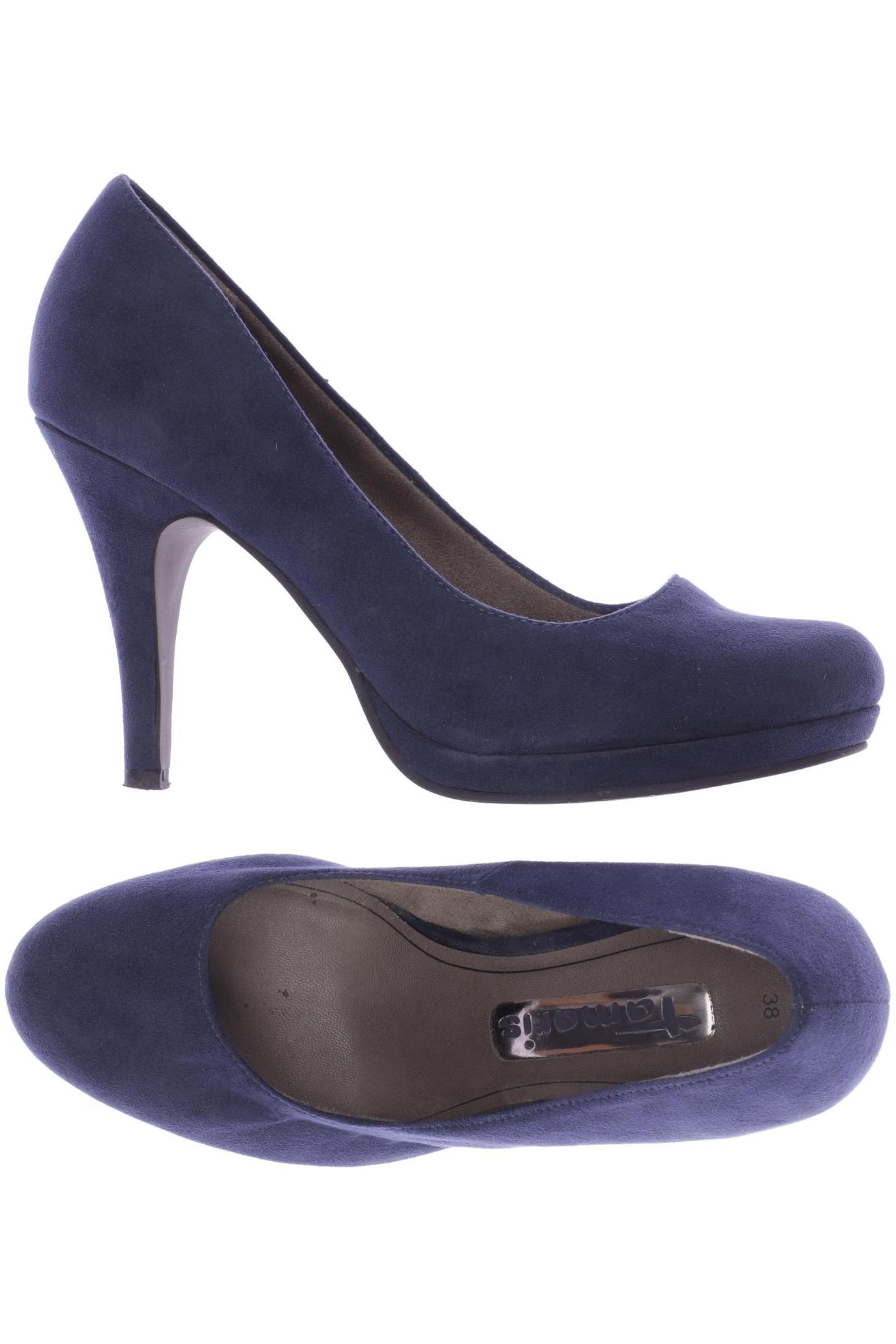 

Tamaris Damen Pumps, blau, Gr. 38