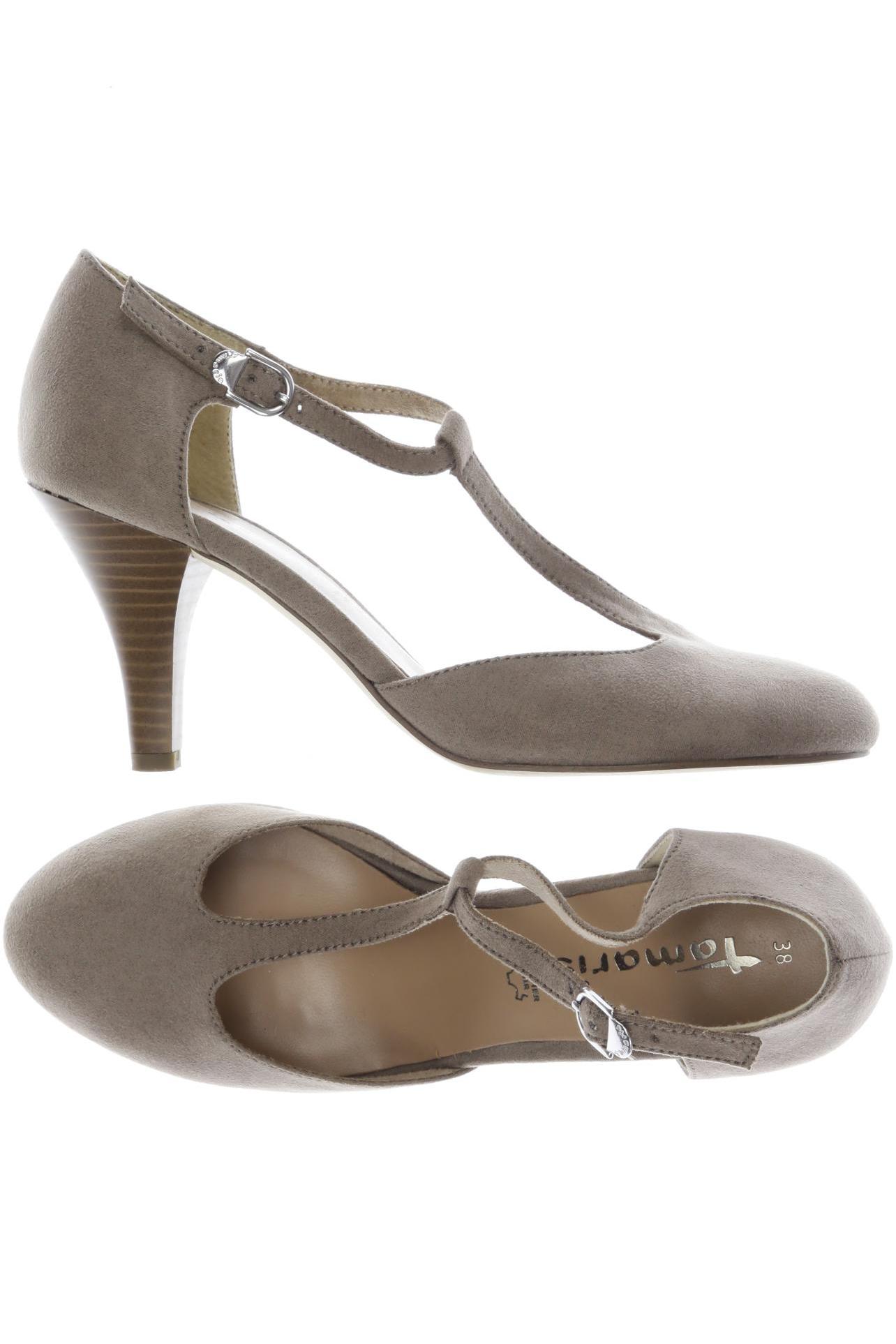 

Tamaris Damen Pumps, beige, Gr. 38