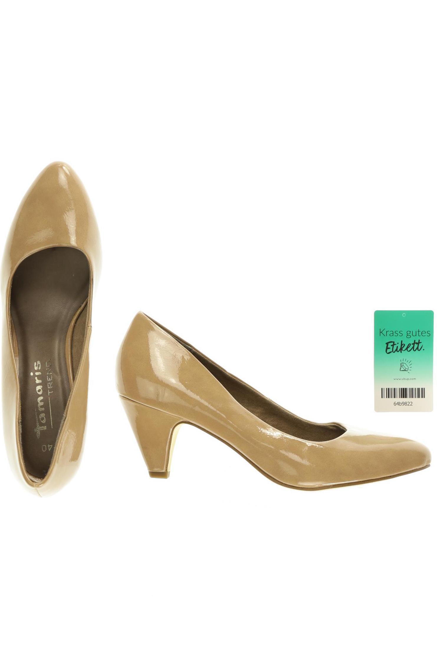 

Tamaris Damen Pumps, beige, Gr. 40