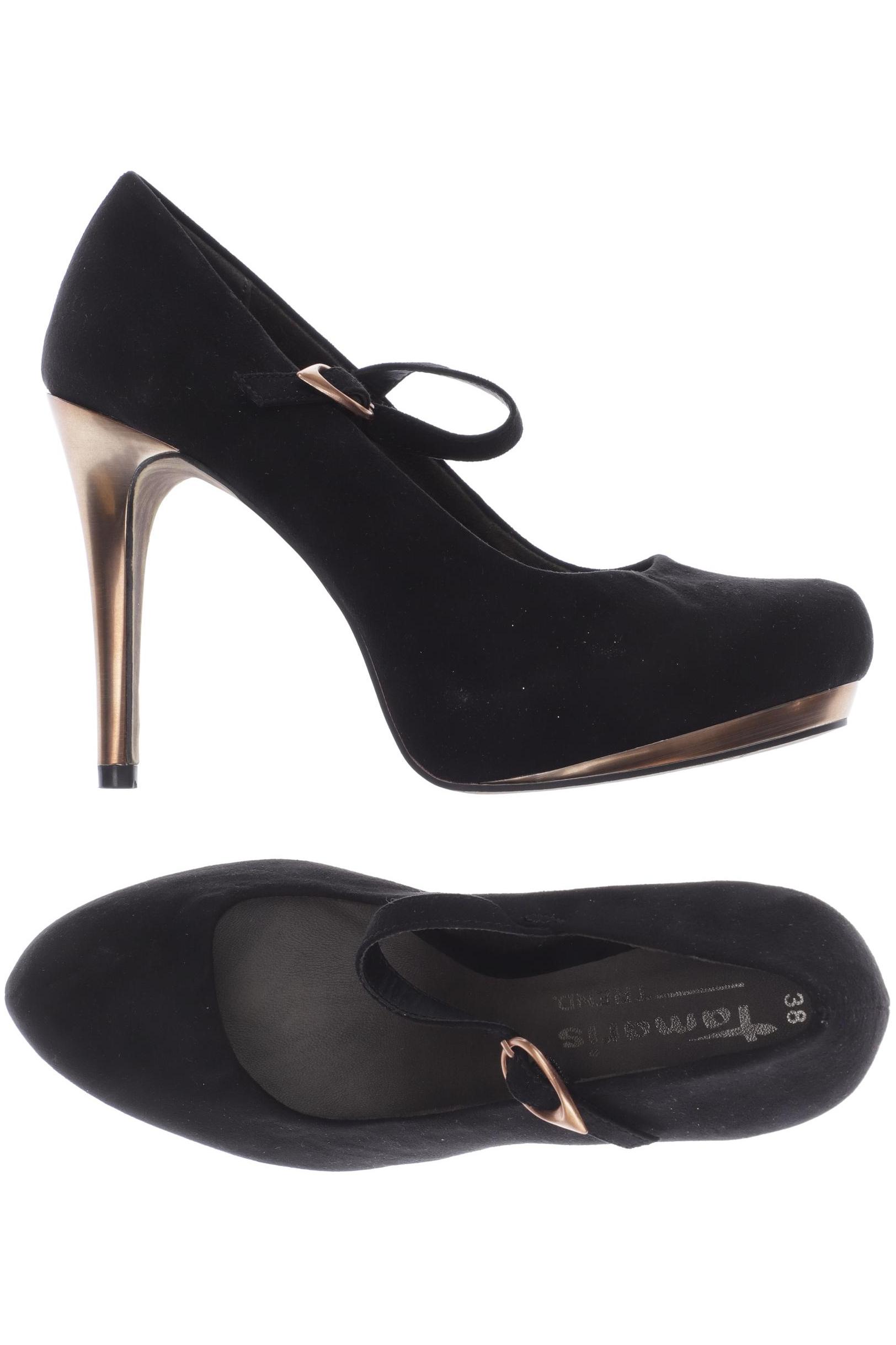 

Tamaris Damen Pumps, schwarz, Gr. 38