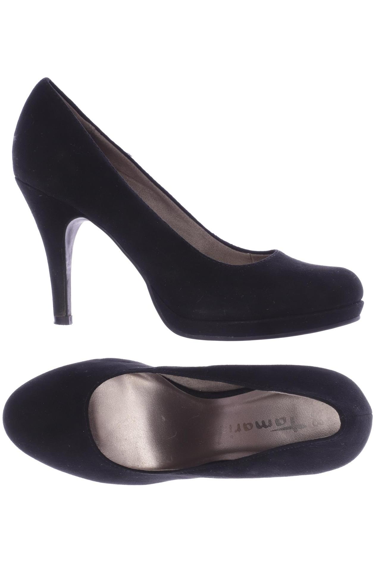 

Tamaris Damen Pumps, schwarz, Gr. 38