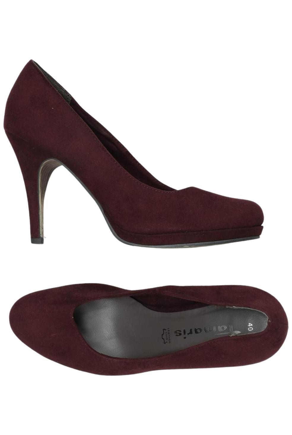 

Tamaris Damen Pumps, bordeaux, Gr. 40