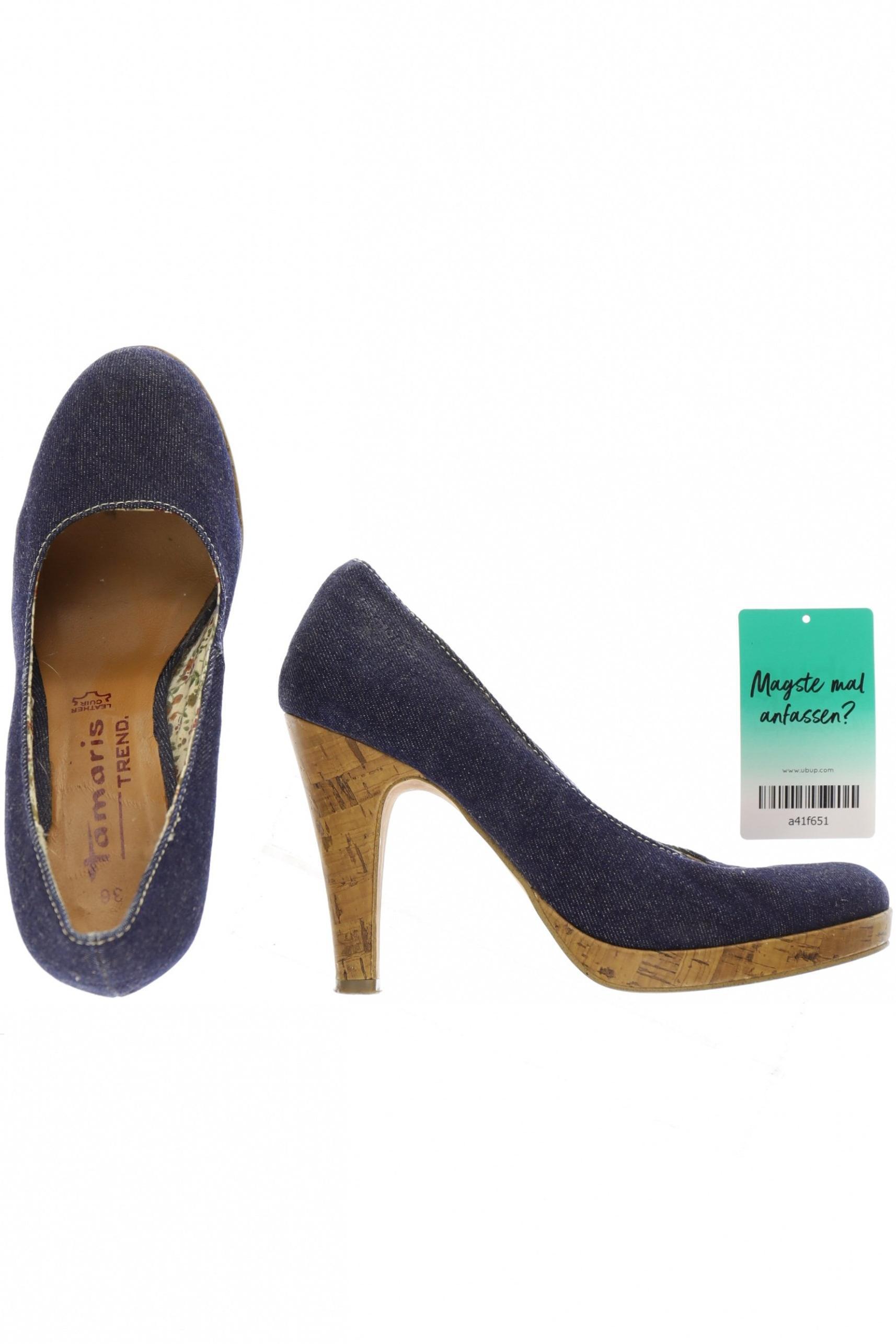 

Tamaris Damen Pumps, blau, Gr. 36