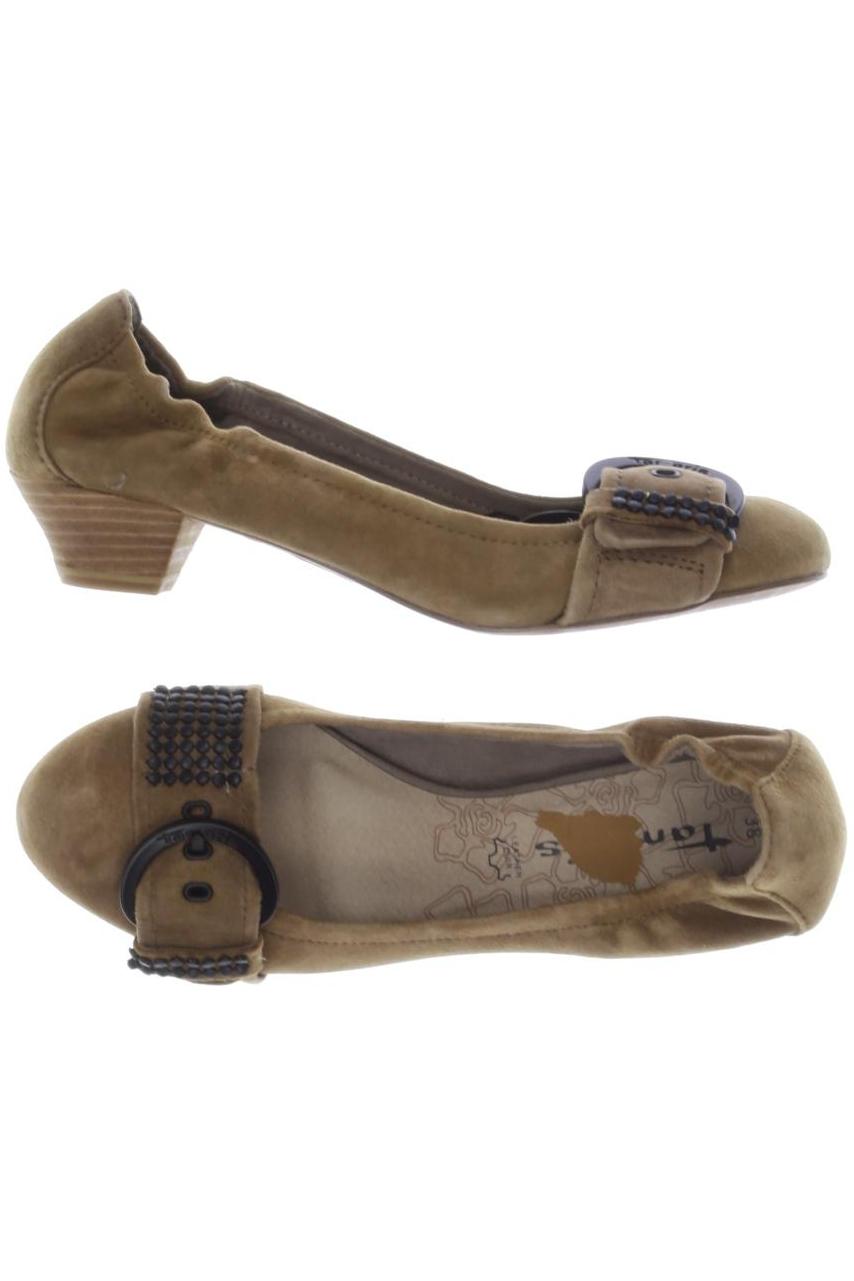 

Tamaris Damen Pumps, beige, Gr. 38