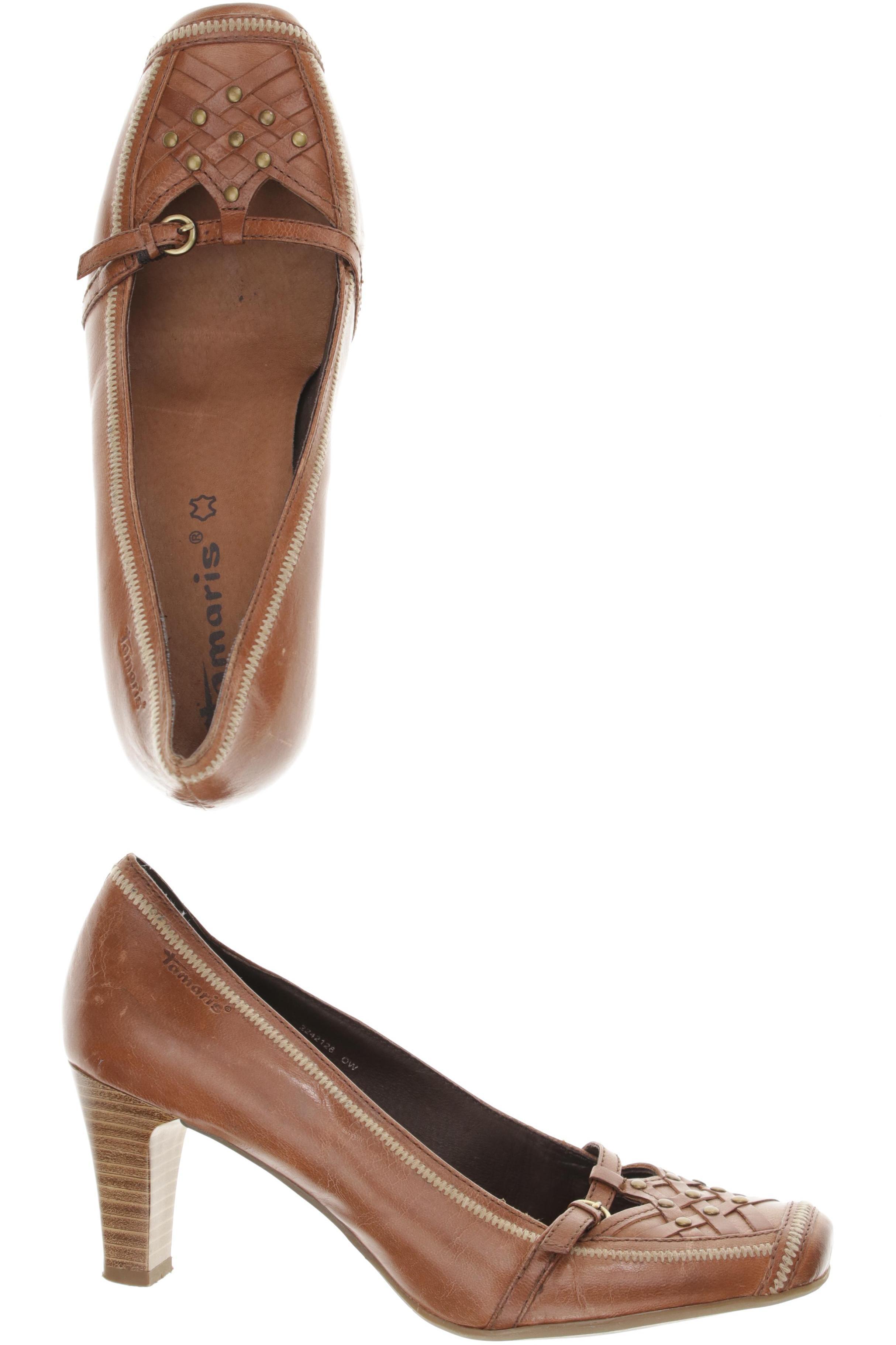 

Tamaris Damen Pumps, braun, Gr. 38