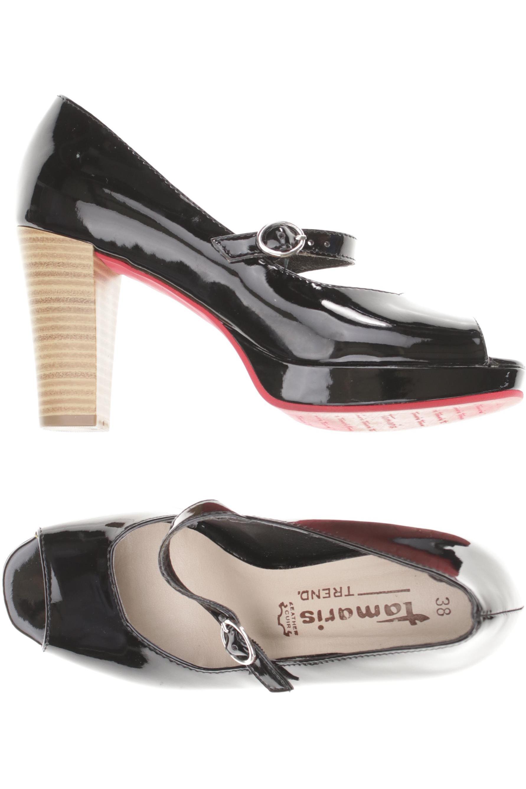 

Tamaris Damen Pumps, schwarz, Gr. 38