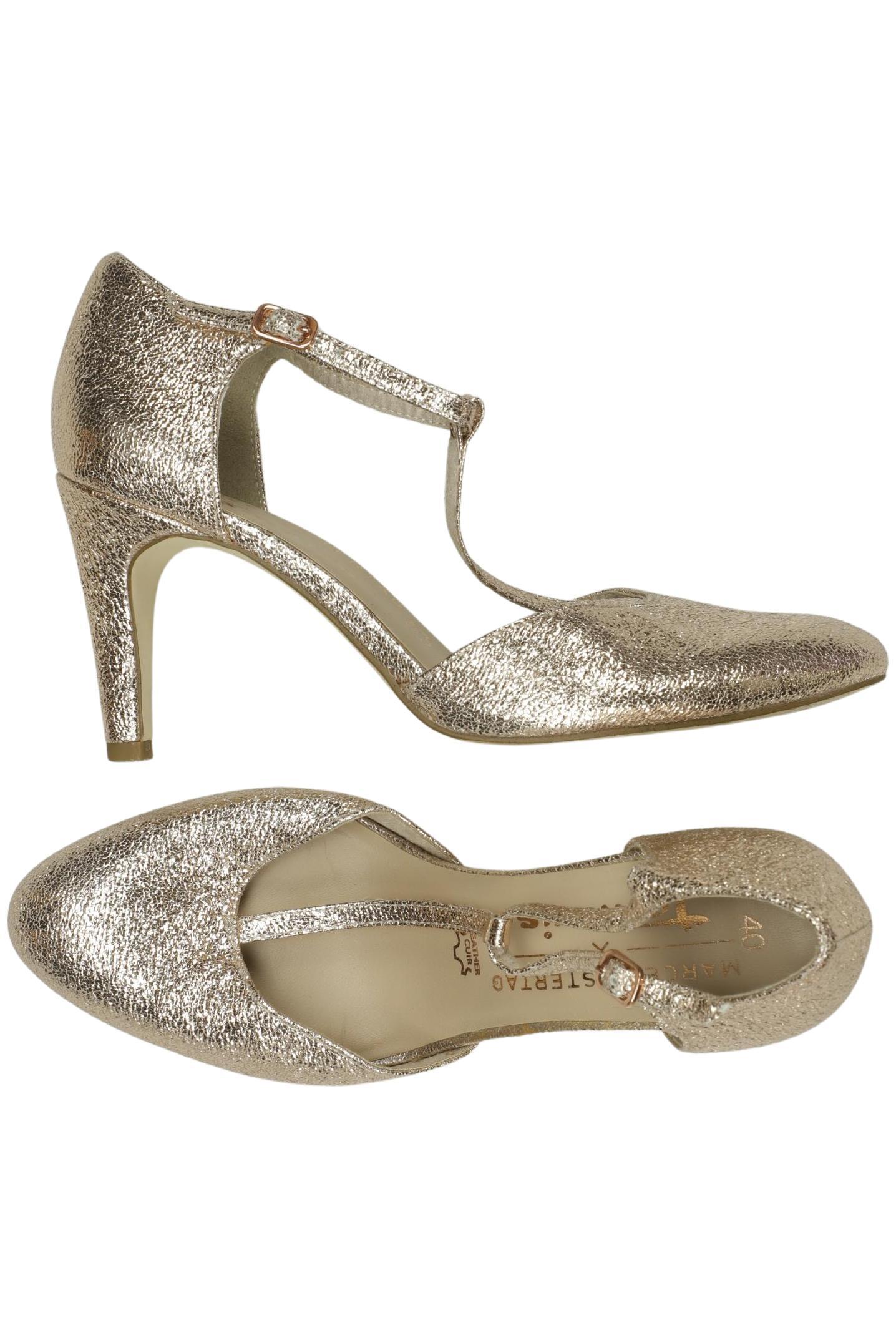 

Tamaris Damen Pumps, gold, Gr. 40