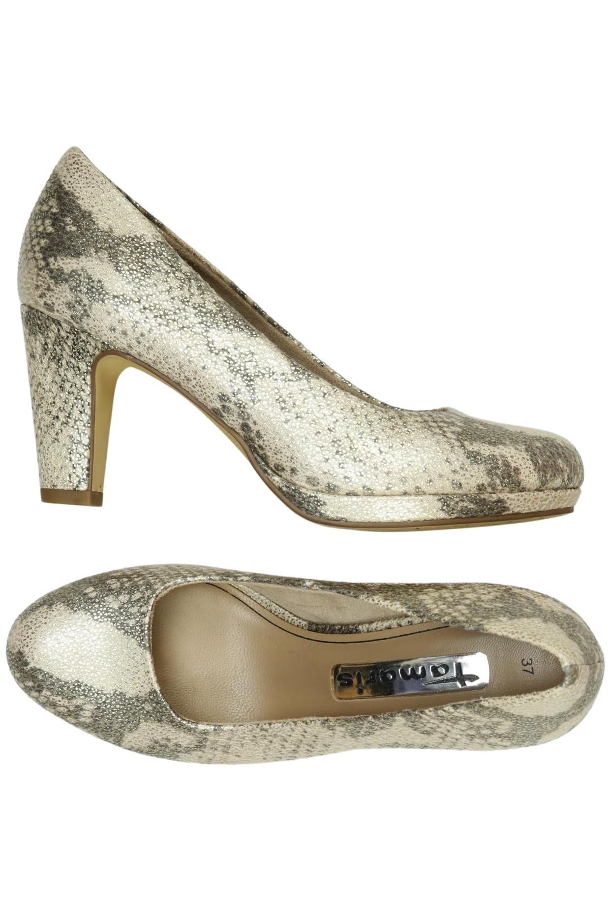 

Tamaris Damen Pumps, gold, Gr. 37