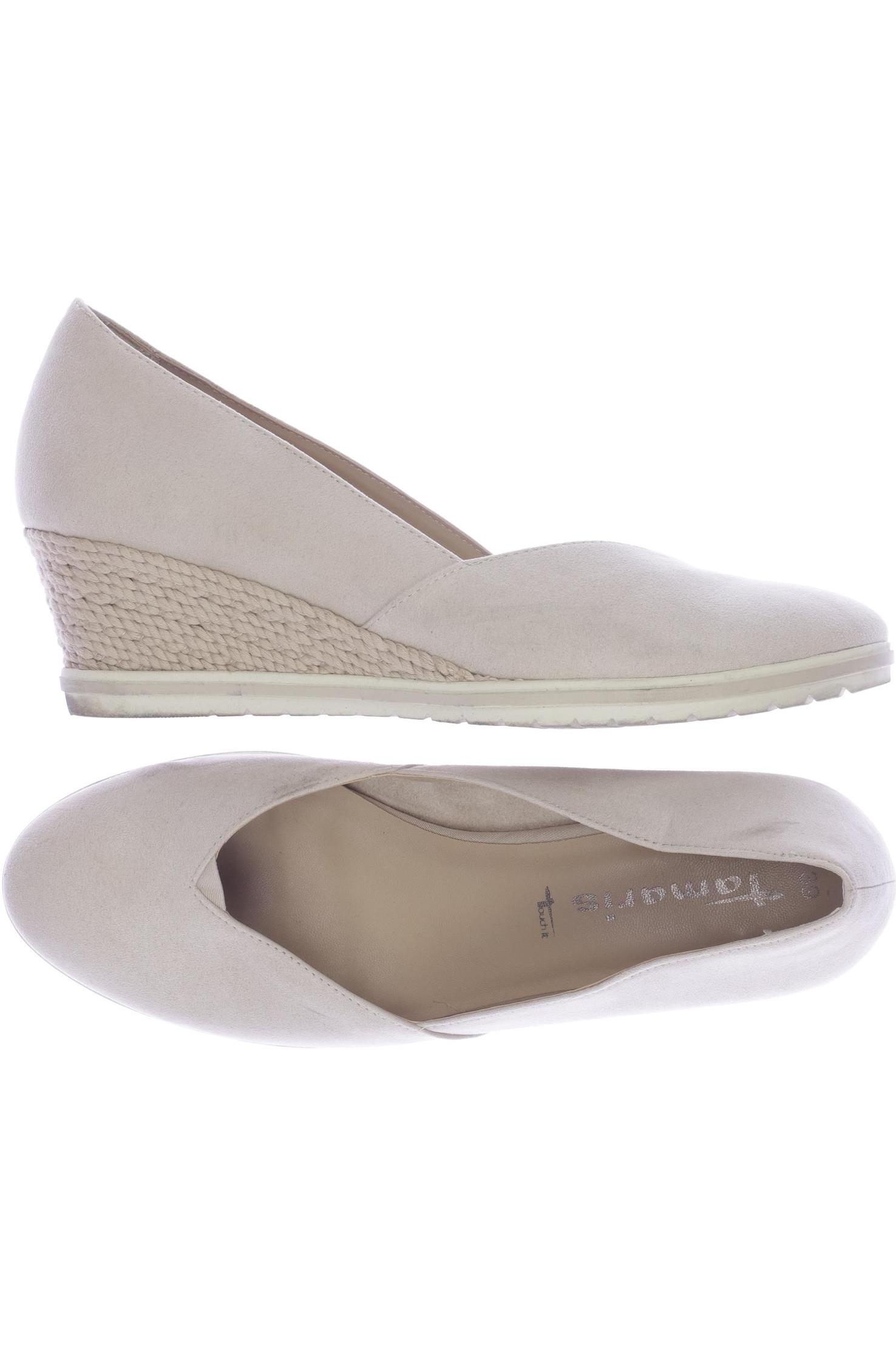 

Tamaris Damen Pumps, cremeweiß