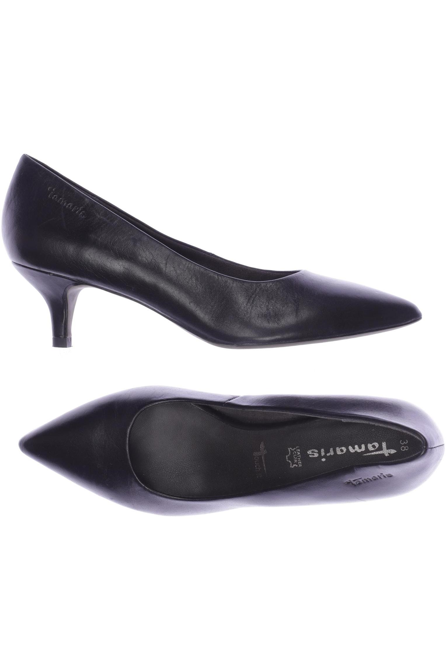 

Tamaris Damen Pumps, schwarz, Gr. 38