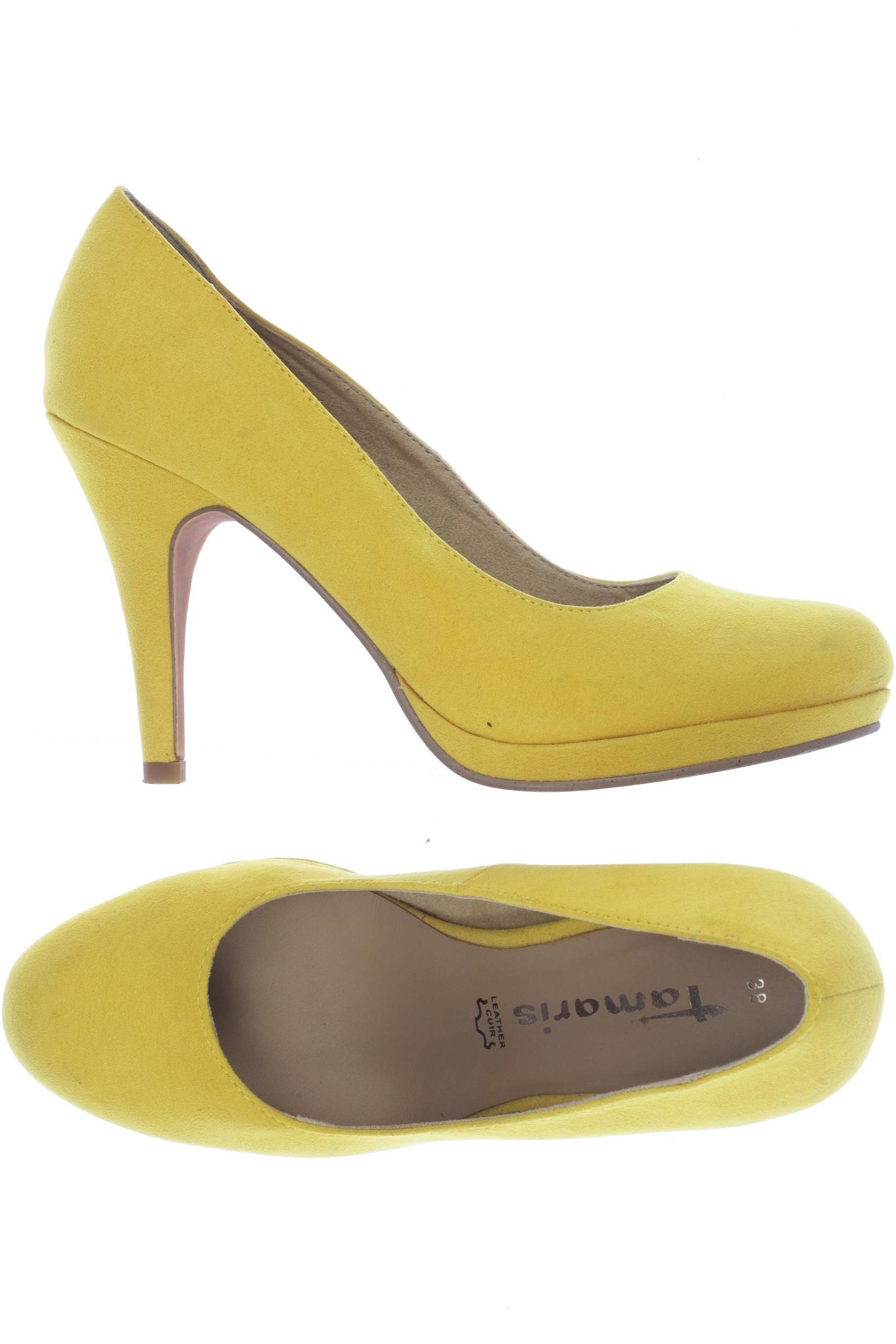 

Tamaris Damen Pumps, gelb, Gr. 38