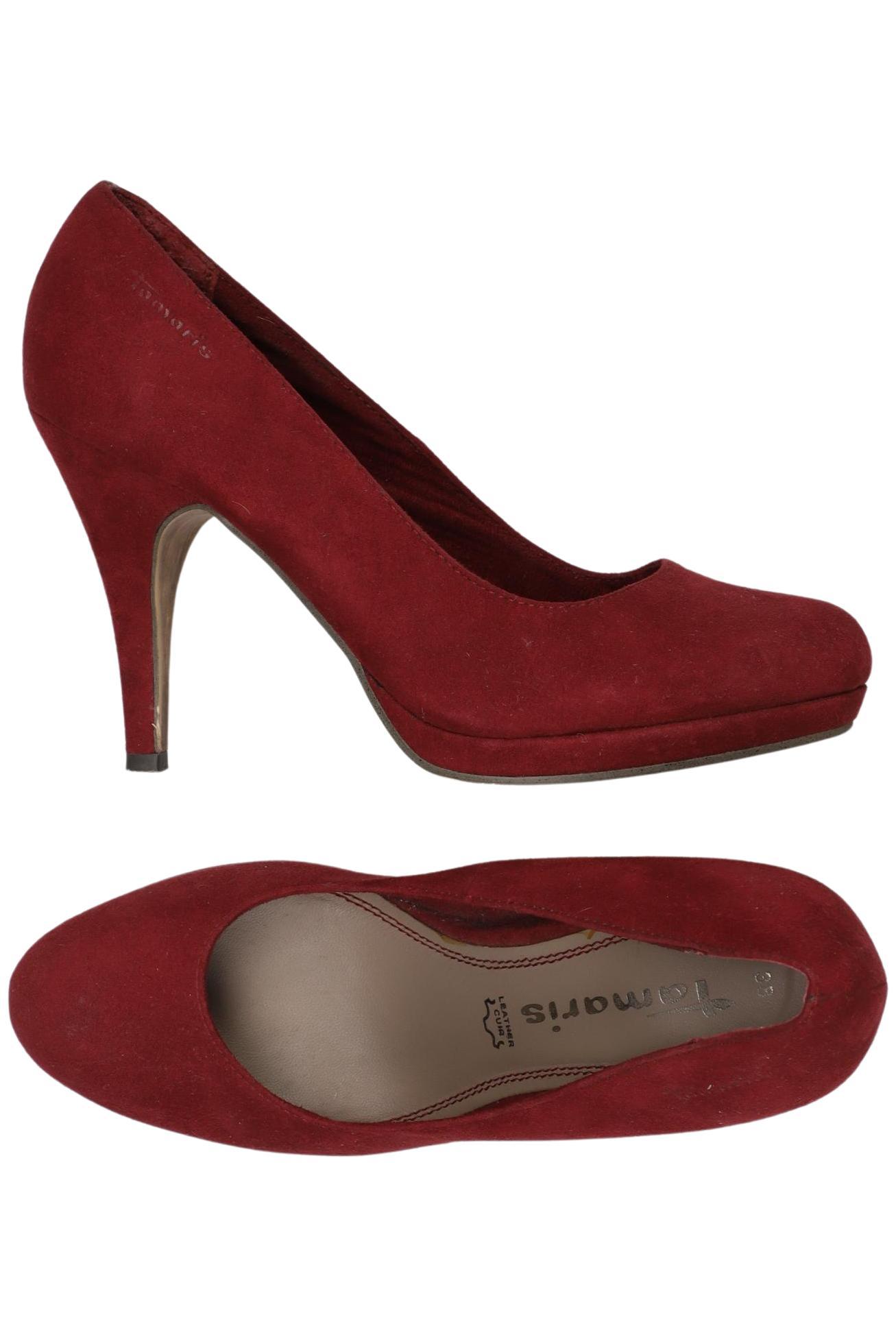 

Tamaris Damen Pumps, bordeaux, Gr. 38
