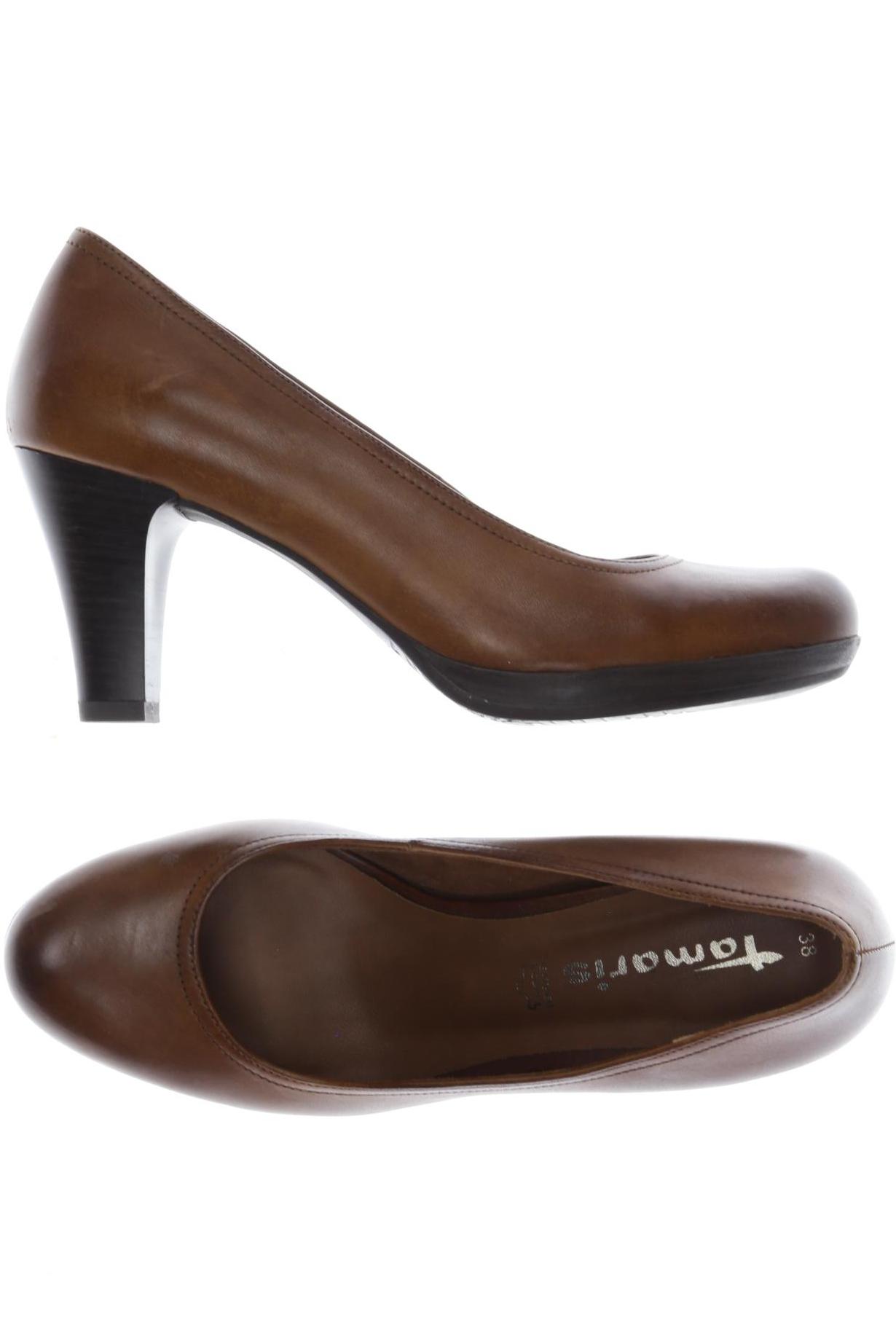 

Tamaris Damen Pumps, braun, Gr. 38