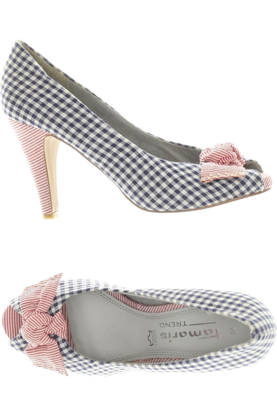 

Tamaris Damen Pumps, blau, Gr. 38