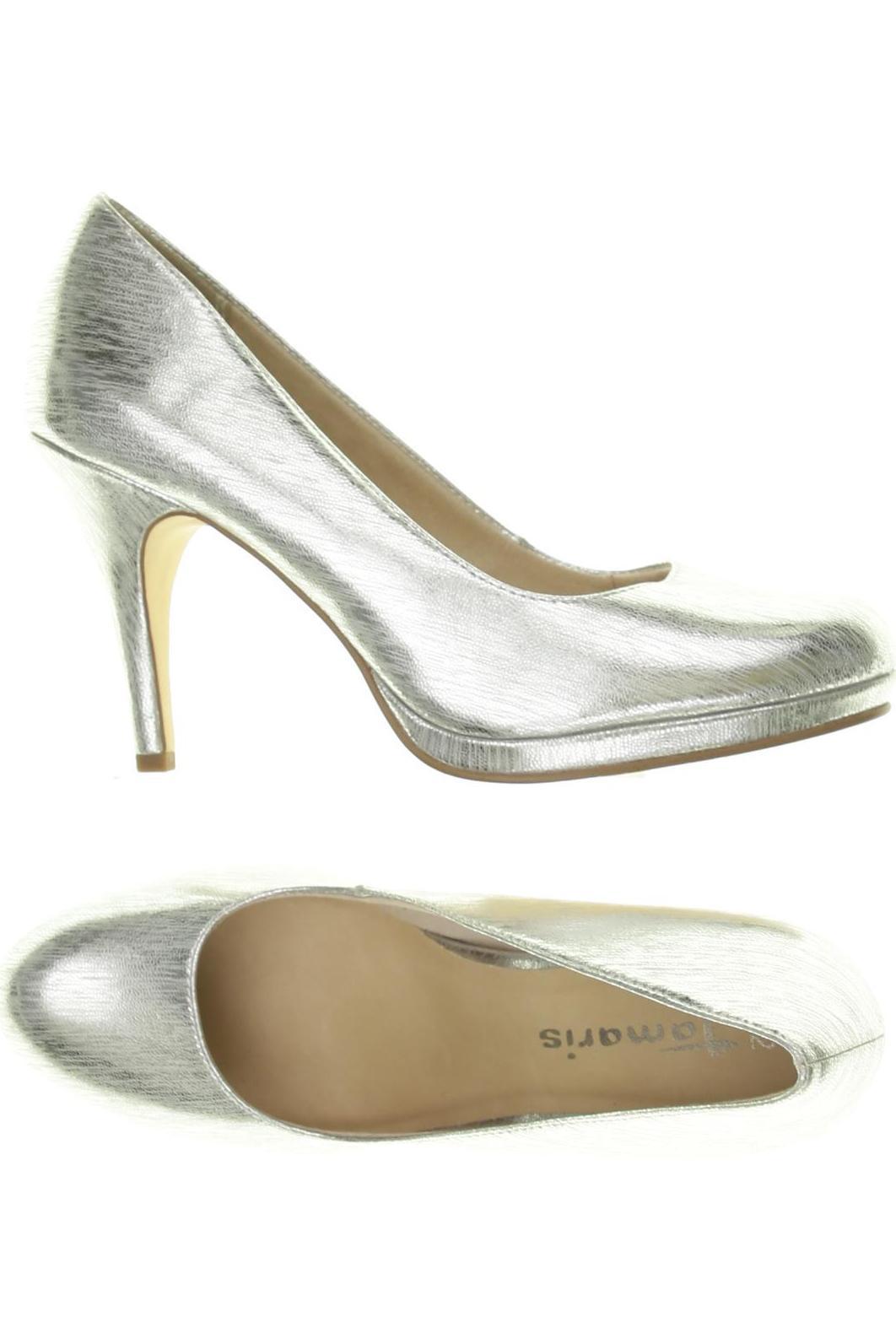 

Tamaris Damen Pumps, silber, Gr. 42