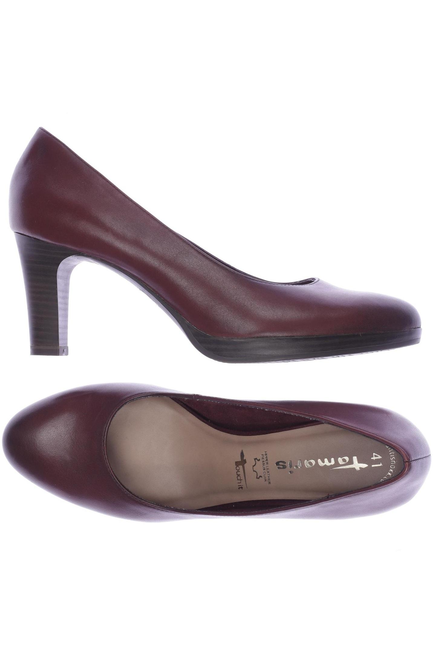 

Tamaris Damen Pumps, bordeaux, Gr. 41