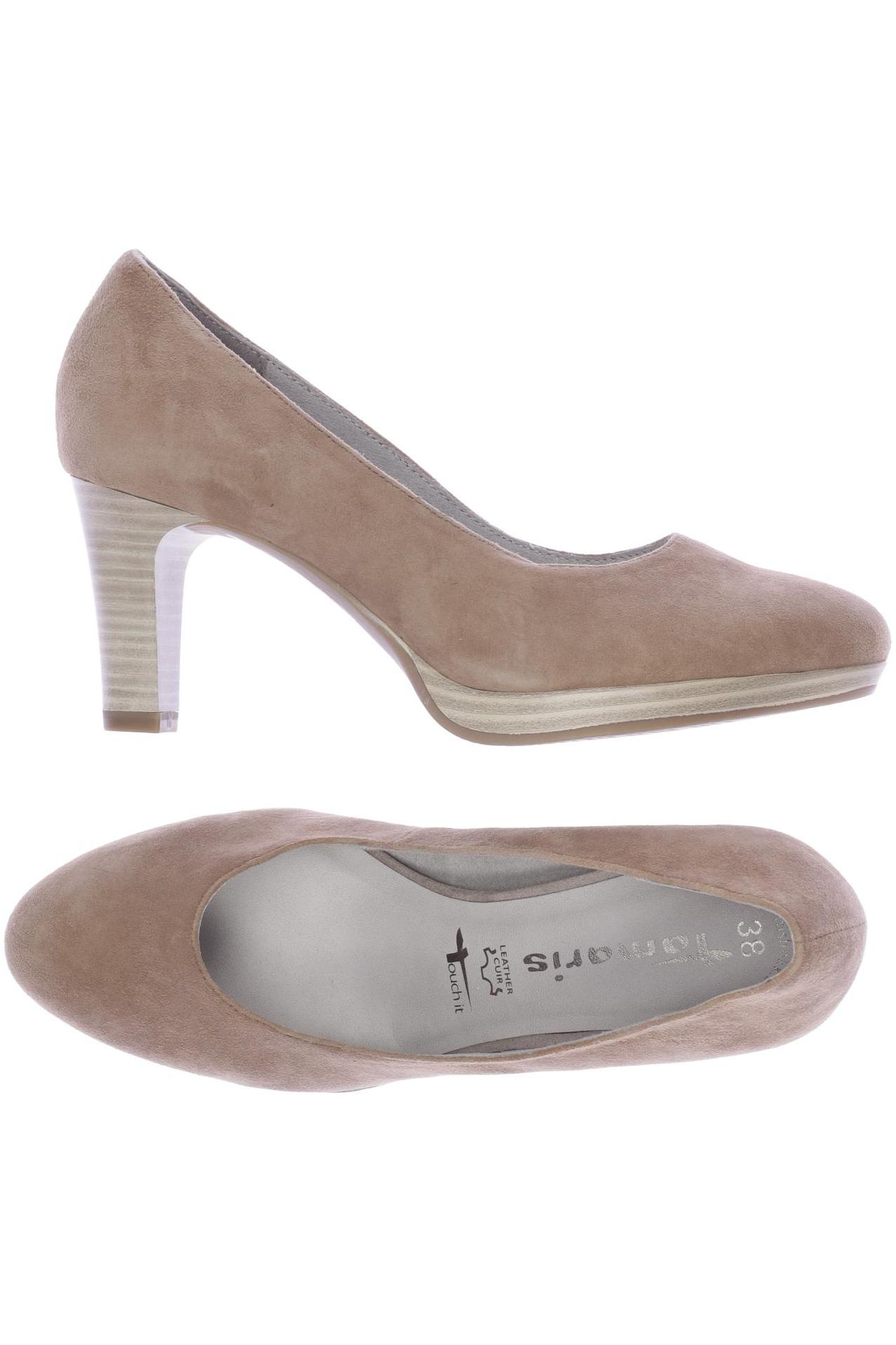 

Tamaris Damen Pumps, beige, Gr. 38
