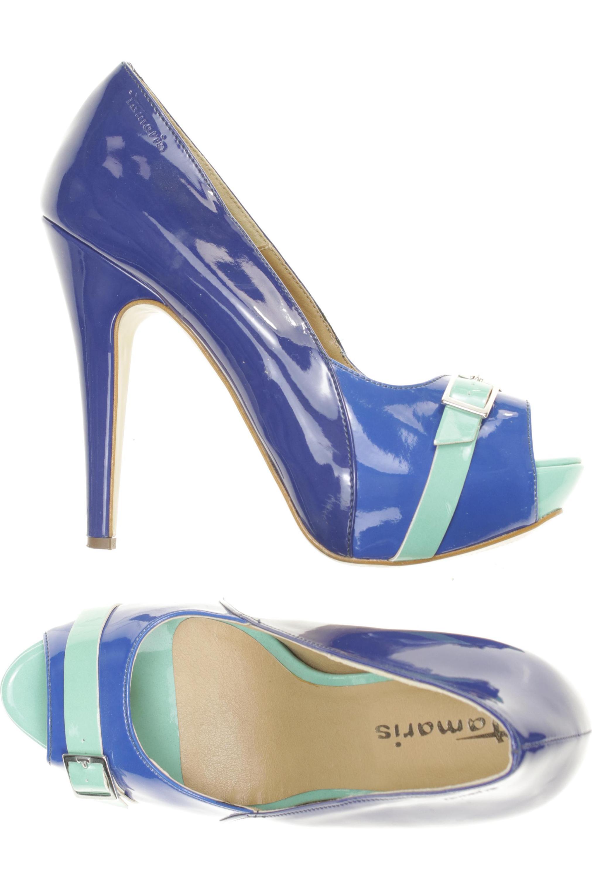 

Tamaris Damen Pumps, blau, Gr. 40