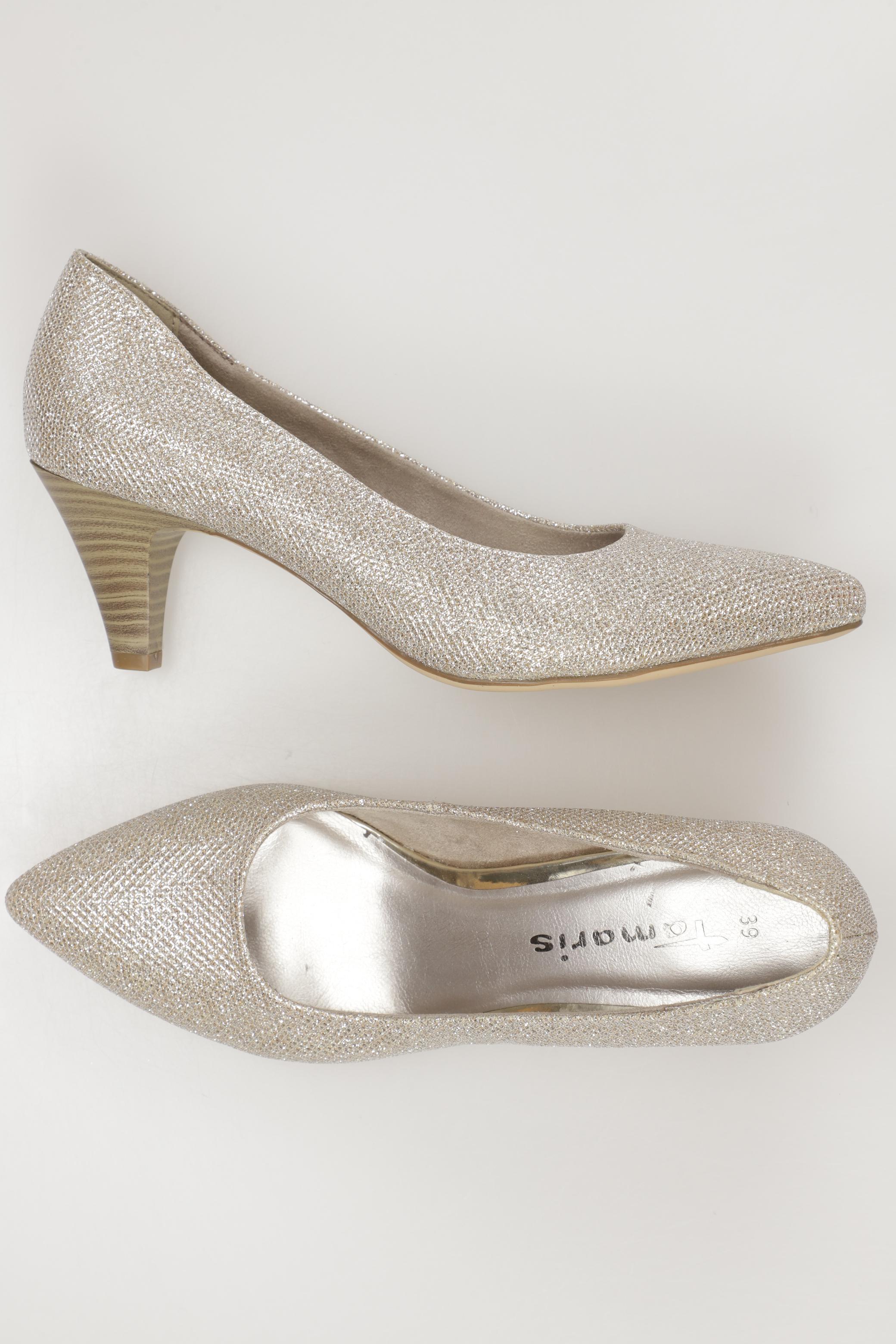 

Tamaris Damen Pumps, gold, Gr. 39