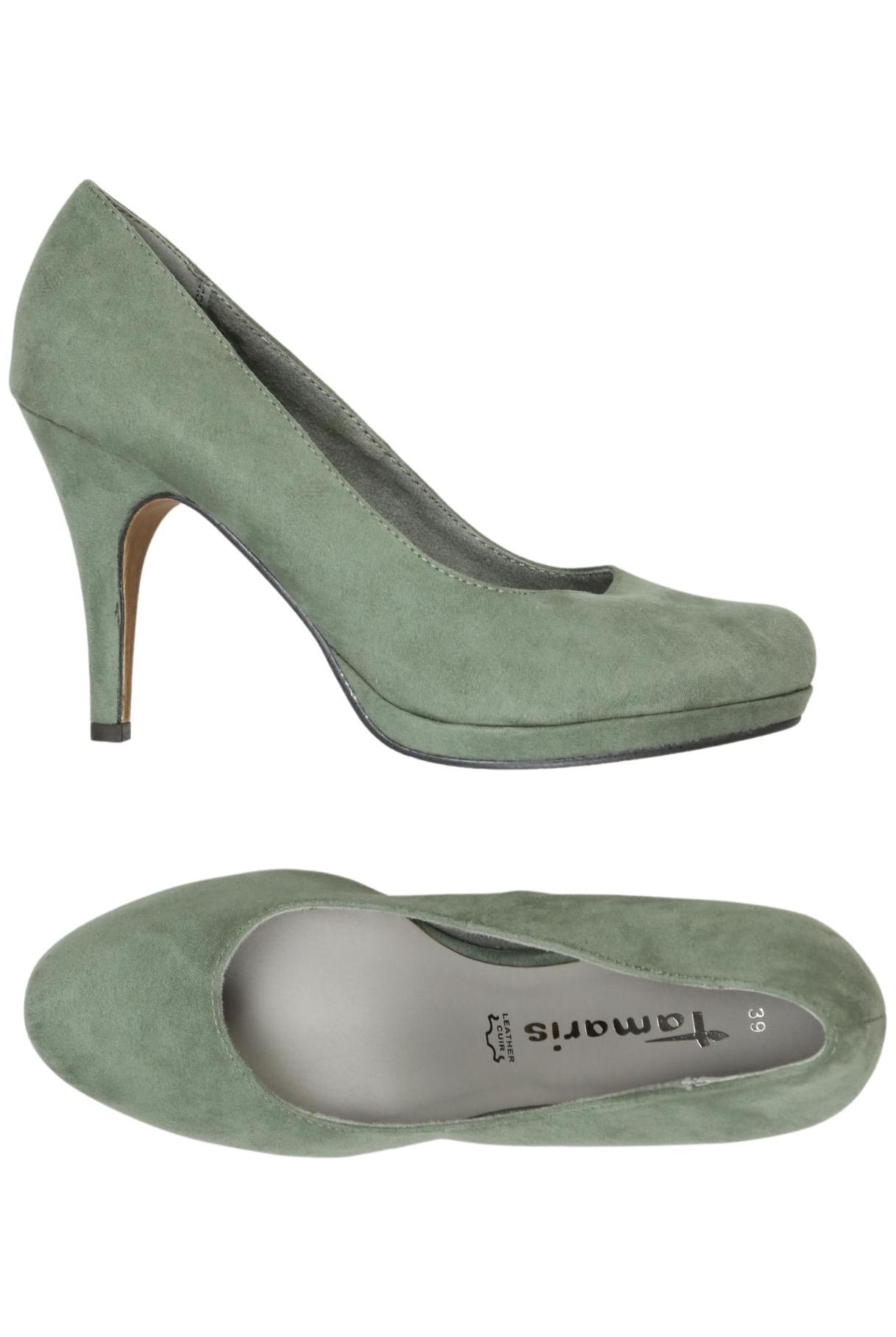 Thumbnail - Tamaris Damen Pumps, grün, Gr. 39