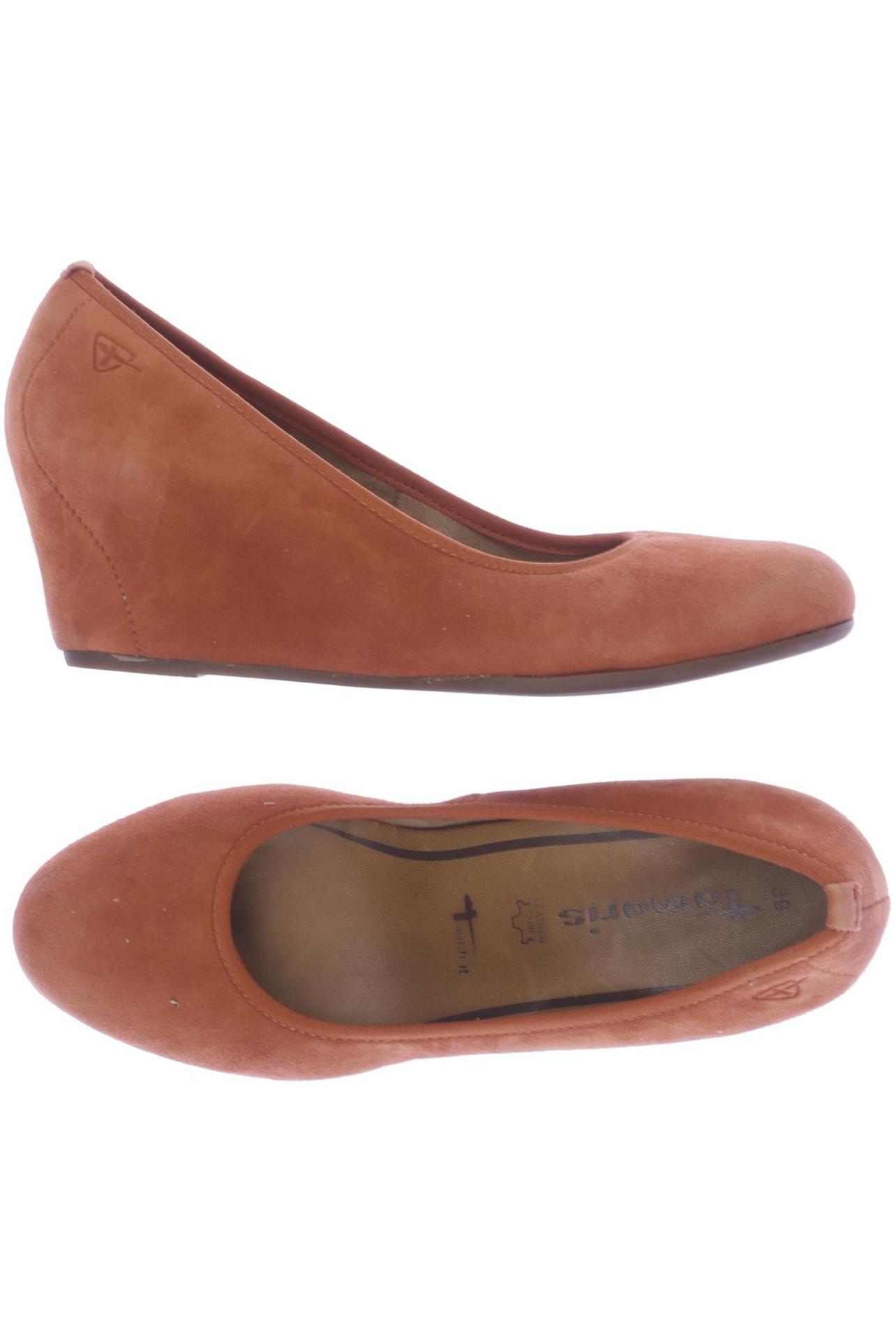 

Tamaris Damen Pumps, orange, Gr. 39