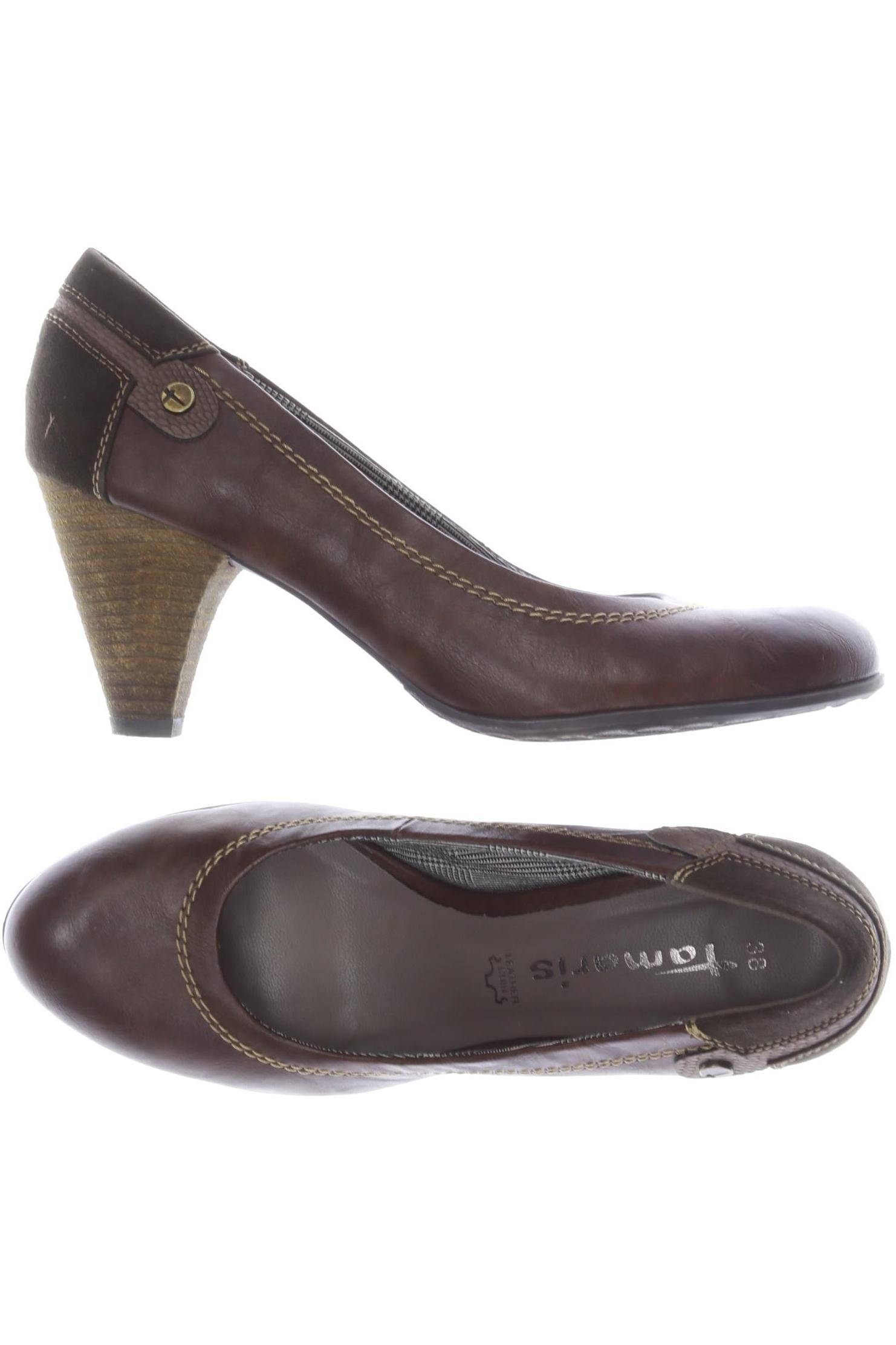 

Tamaris Damen Pumps, braun, Gr. 38