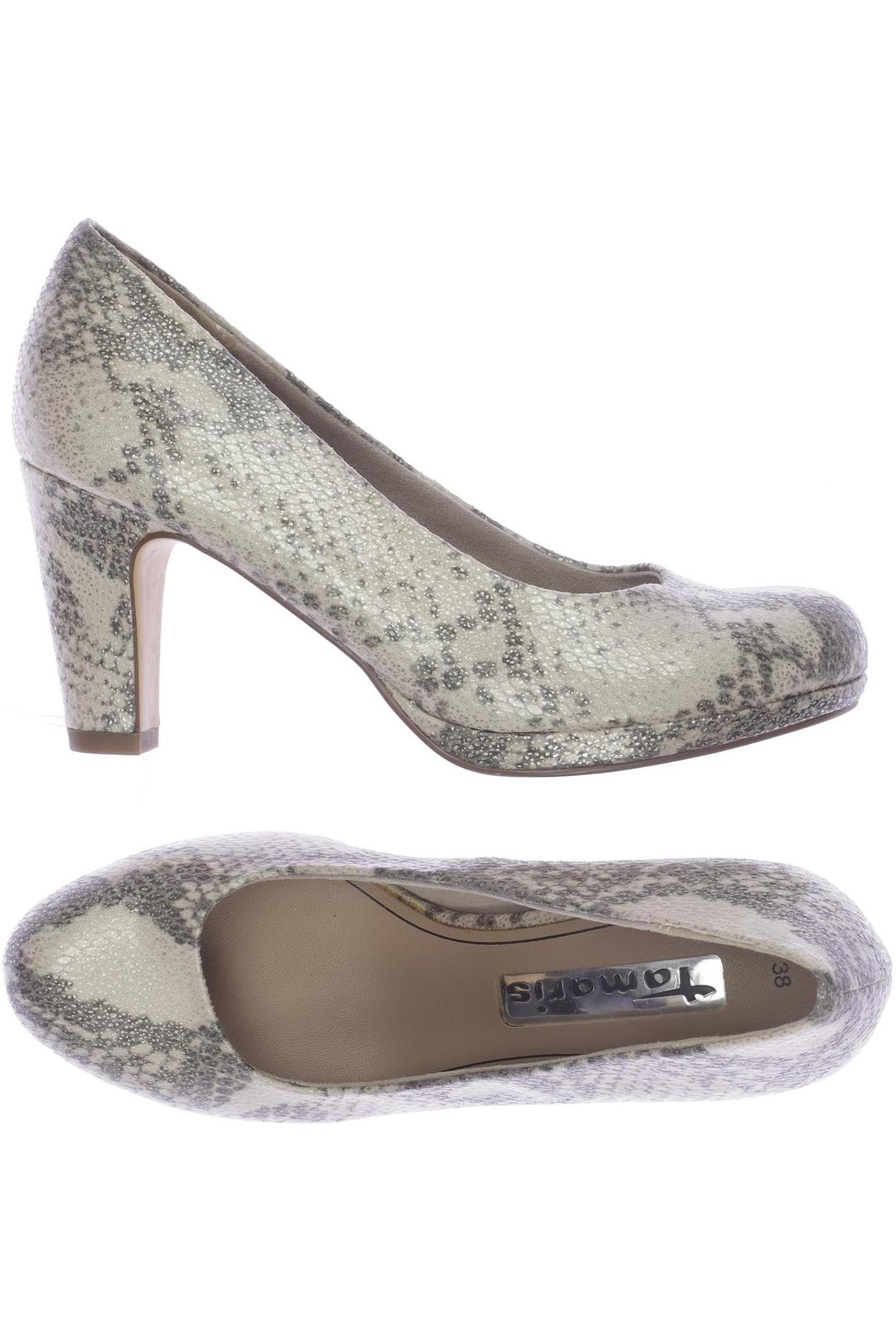 

Tamaris Damen Pumps, beige, Gr. 38