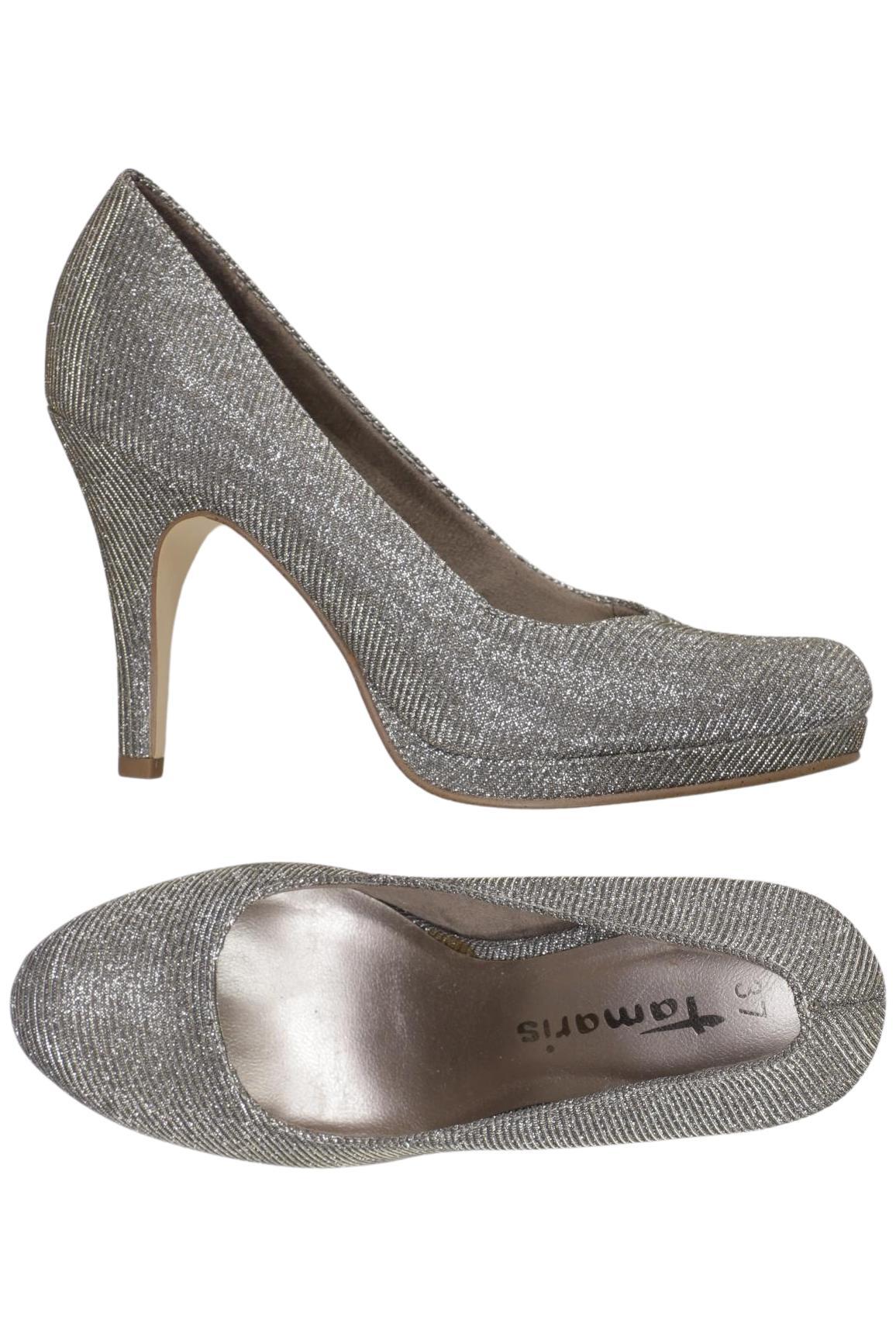 

Tamaris Damen Pumps, silber, Gr. 37