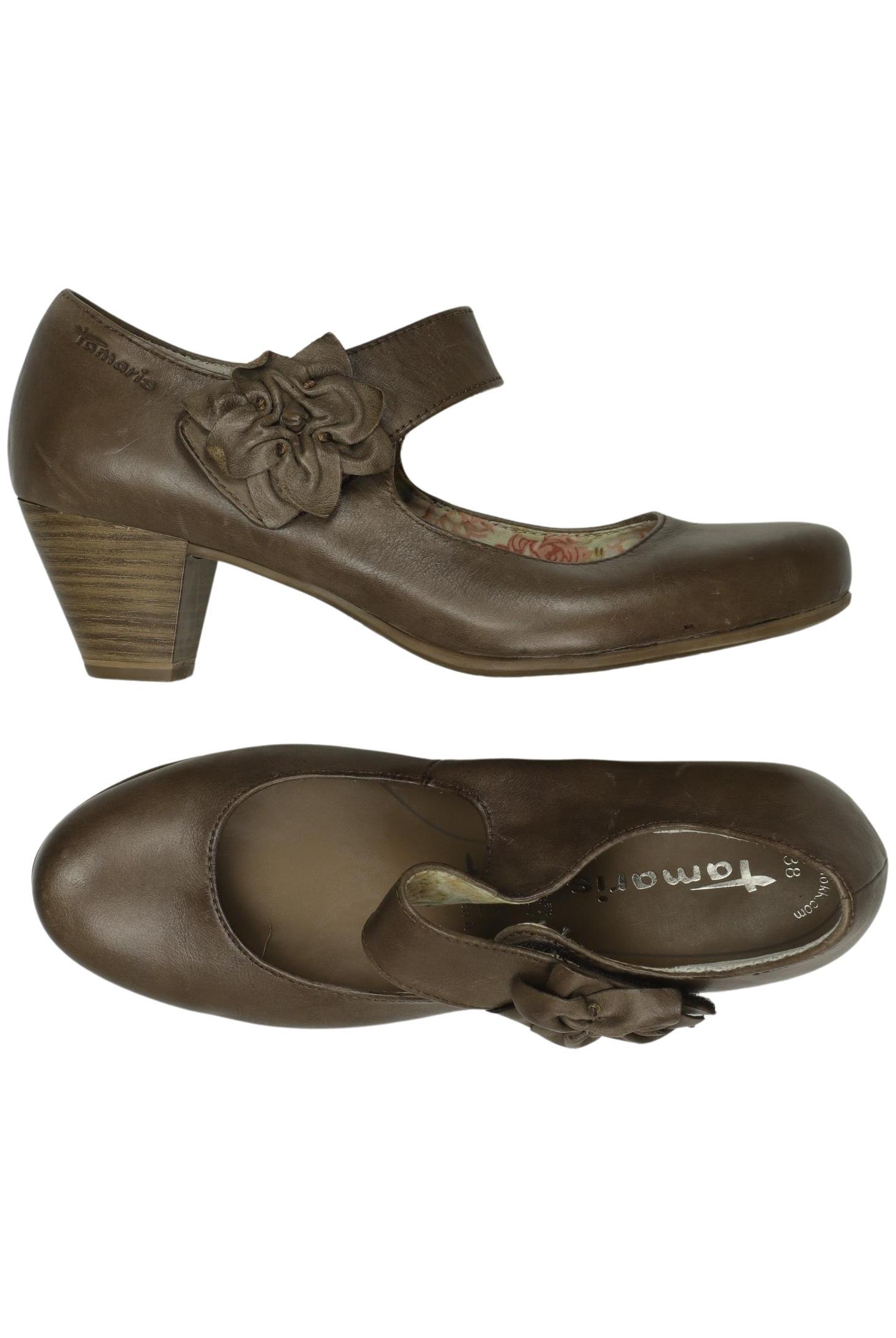 

Tamaris Damen Pumps, braun, Gr. 38