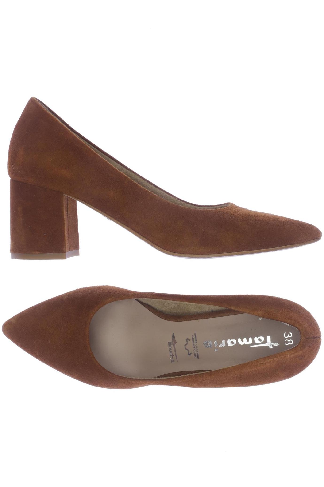 

Tamaris Damen Pumps, orange, Gr. 38