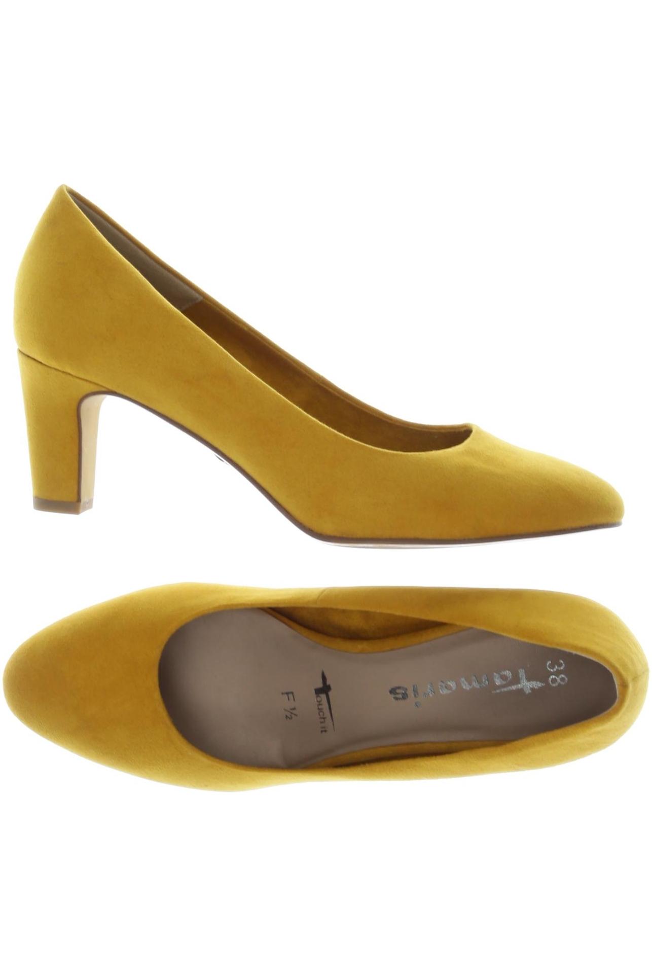 

Tamaris Damen Pumps, gelb, Gr. 38
