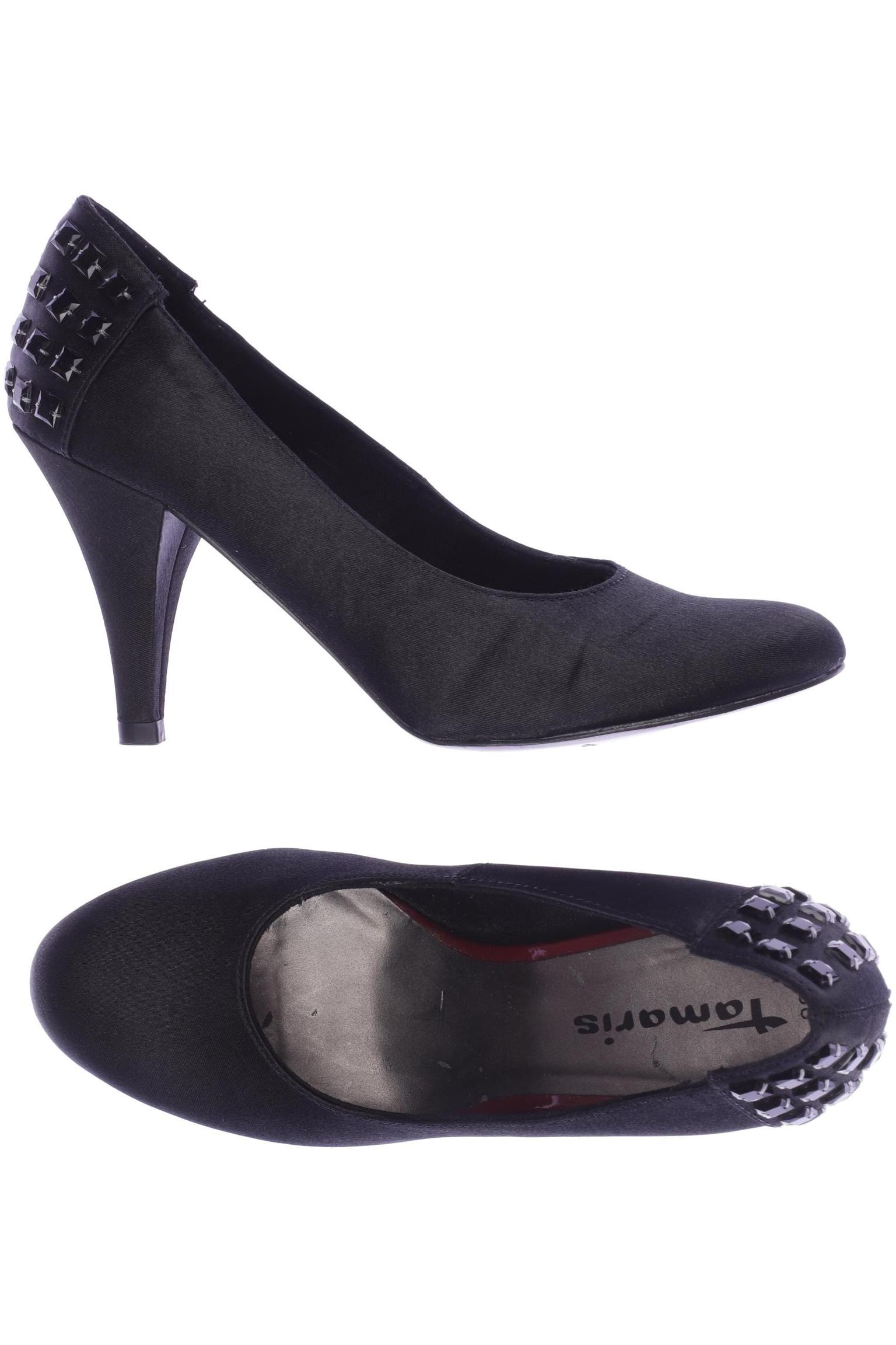

Tamaris Damen Pumps, schwarz, Gr. 38