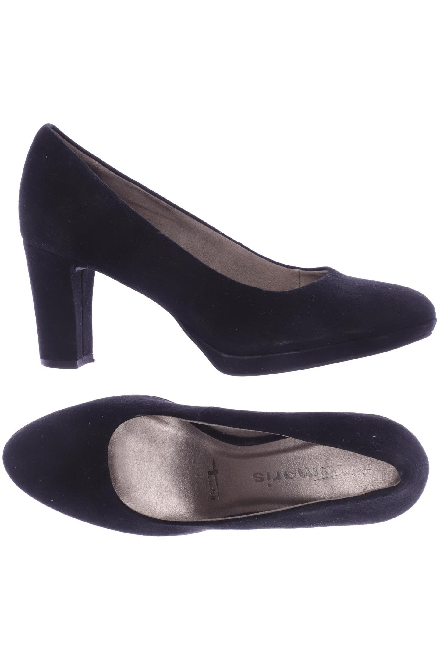 

Tamaris Damen Pumps, schwarz, Gr. 38