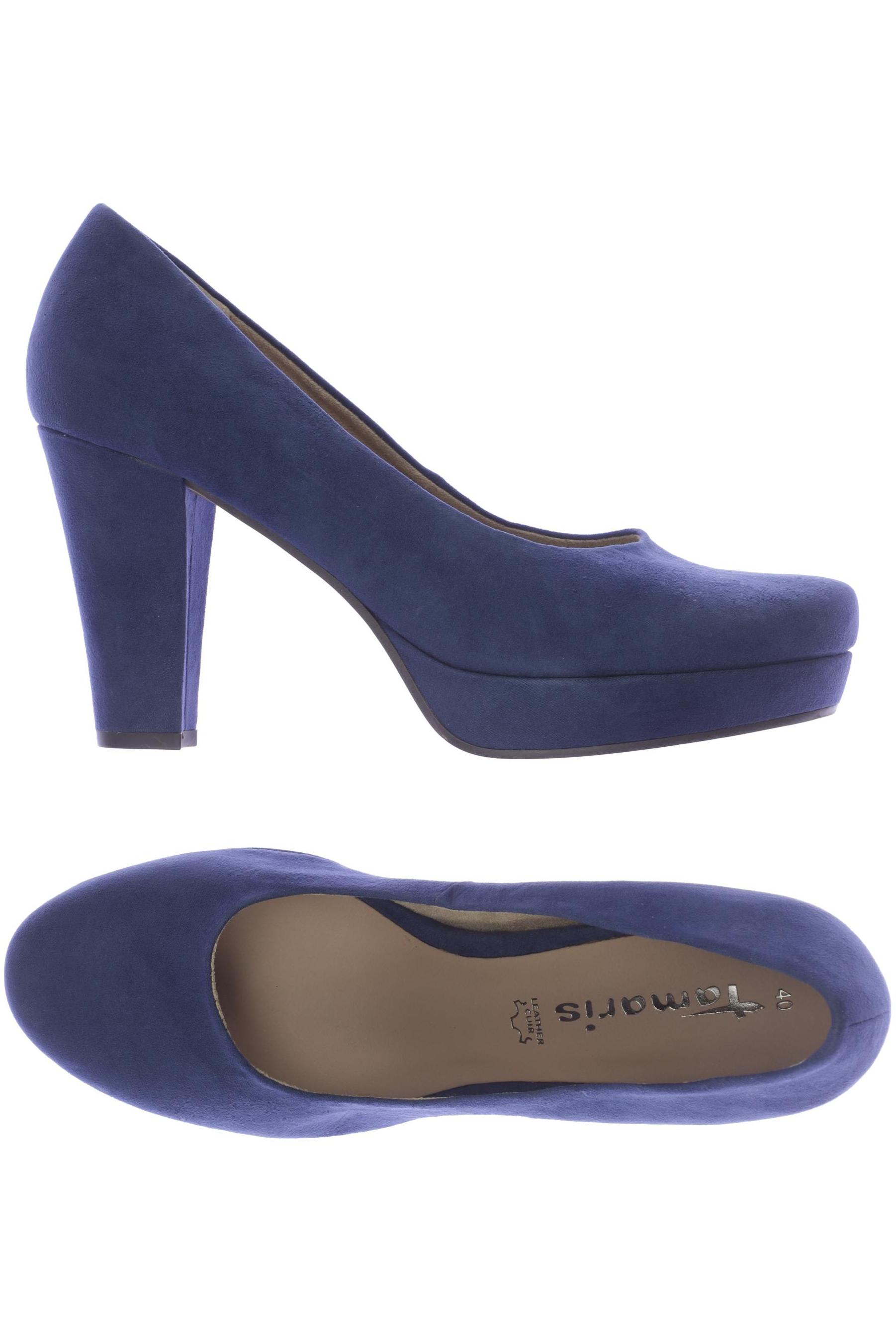 

Tamaris Damen Pumps, blau, Gr. 40