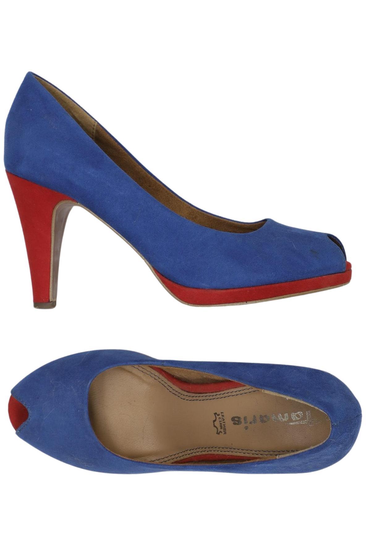 

Tamaris Damen Pumps, blau, Gr. 38