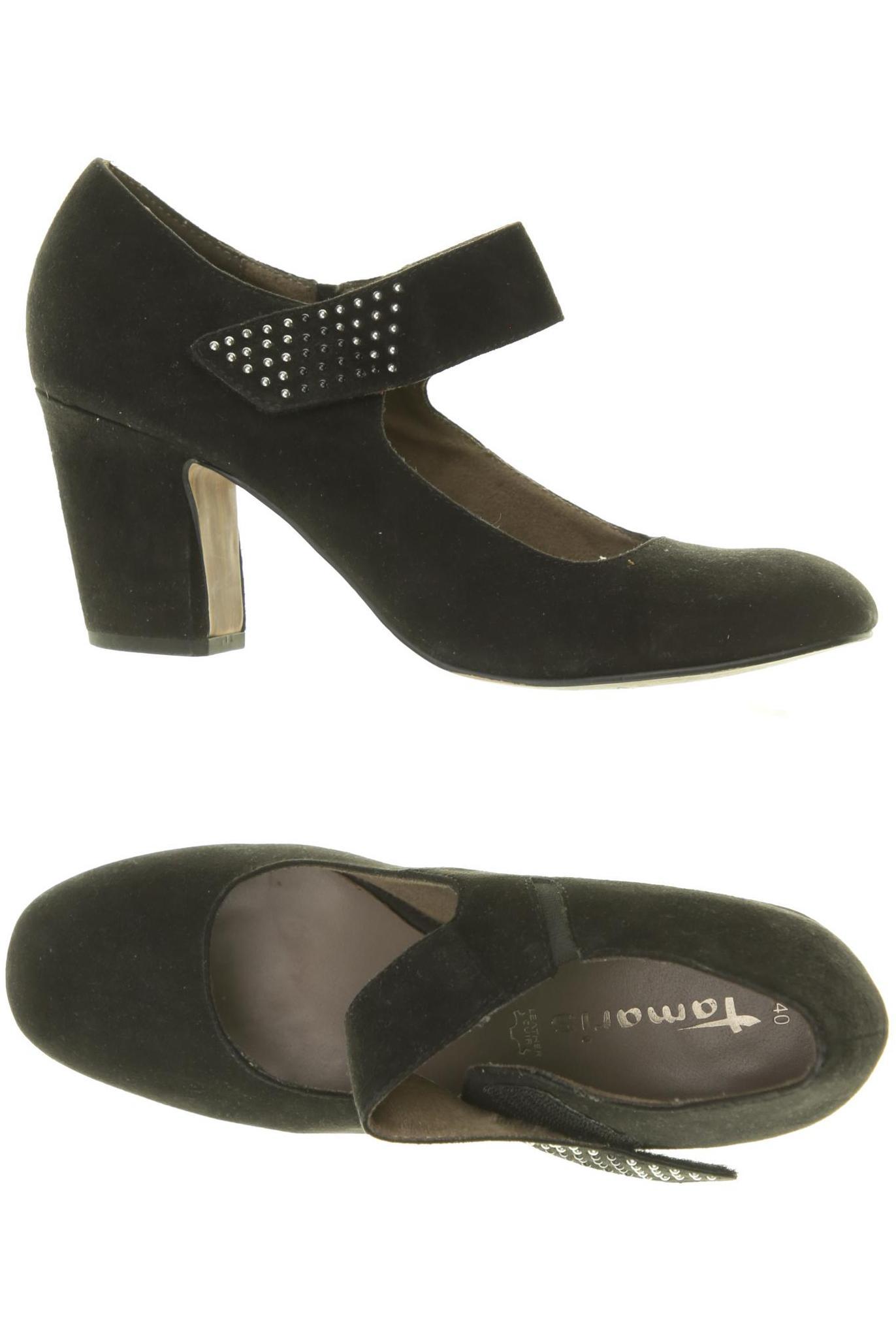 

Tamaris Damen Pumps, schwarz, Gr. 40