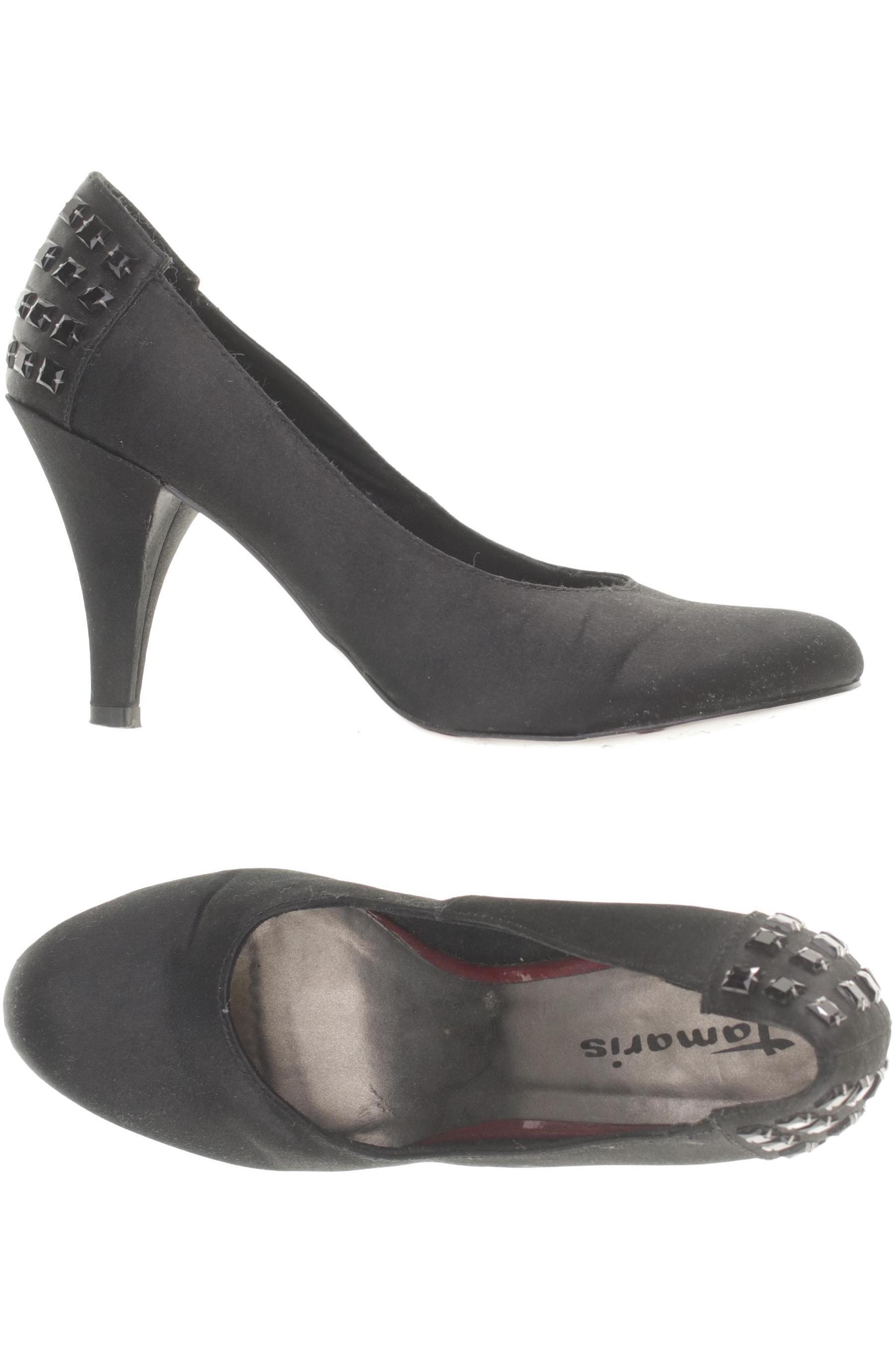 

Tamaris Damen Pumps, schwarz, Gr. 40