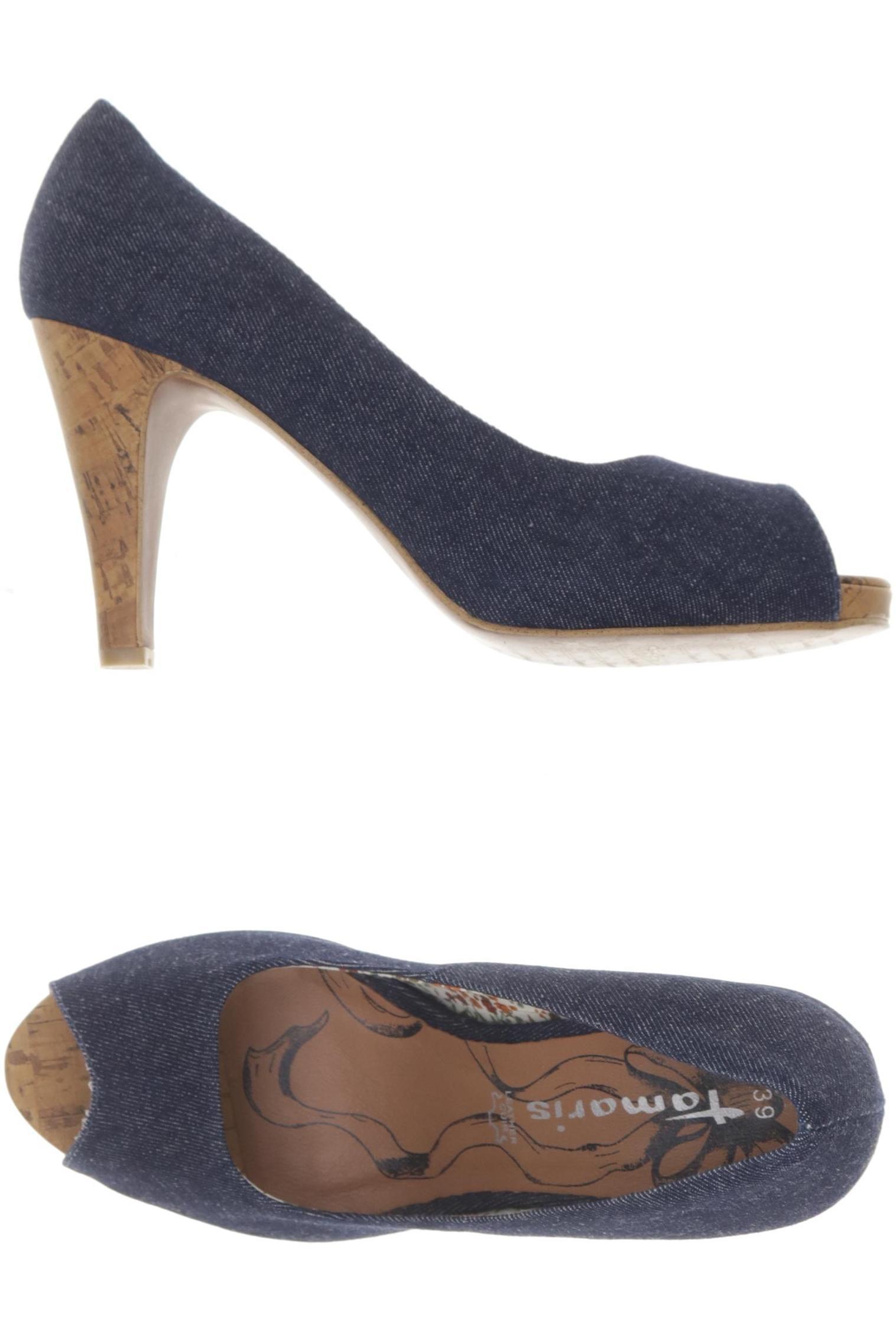 

Tamaris Damen Pumps, blau, Gr. 39