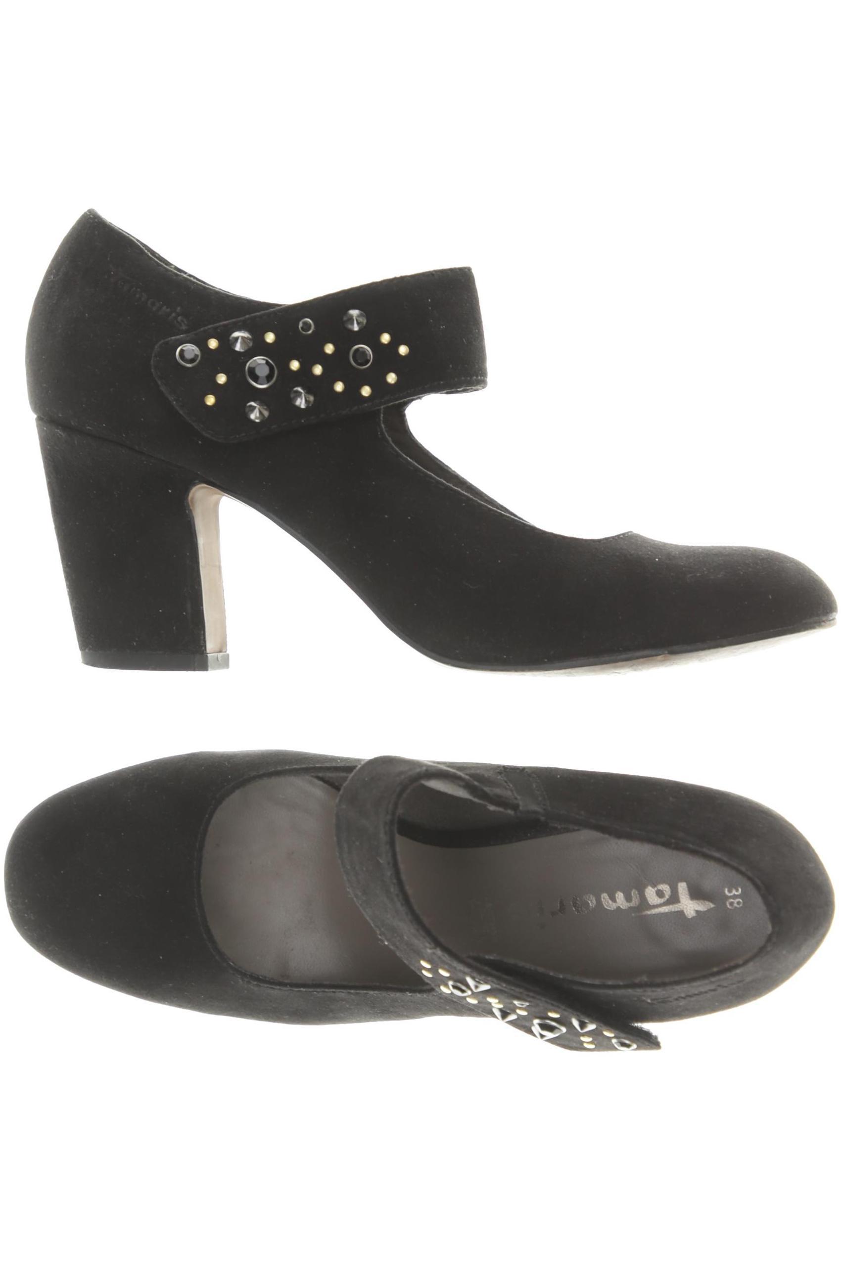 

Tamaris Damen Pumps, schwarz, Gr. 38