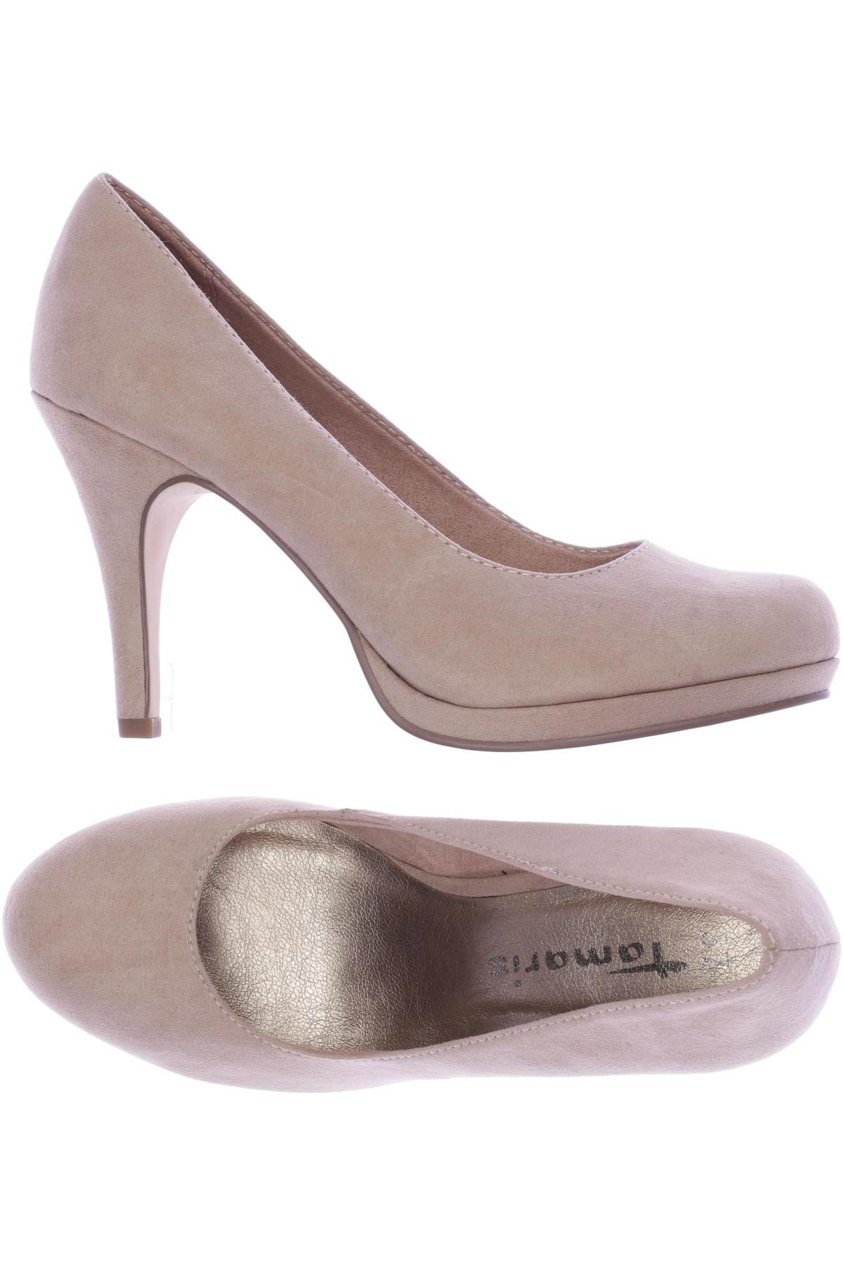 

Tamaris Damen Pumps, beige, Gr. 37