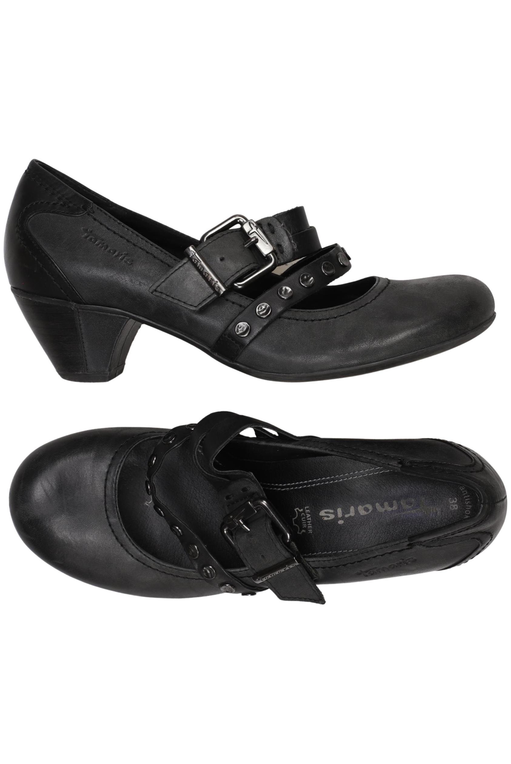 

Tamaris Damen Pumps, schwarz, Gr. 38