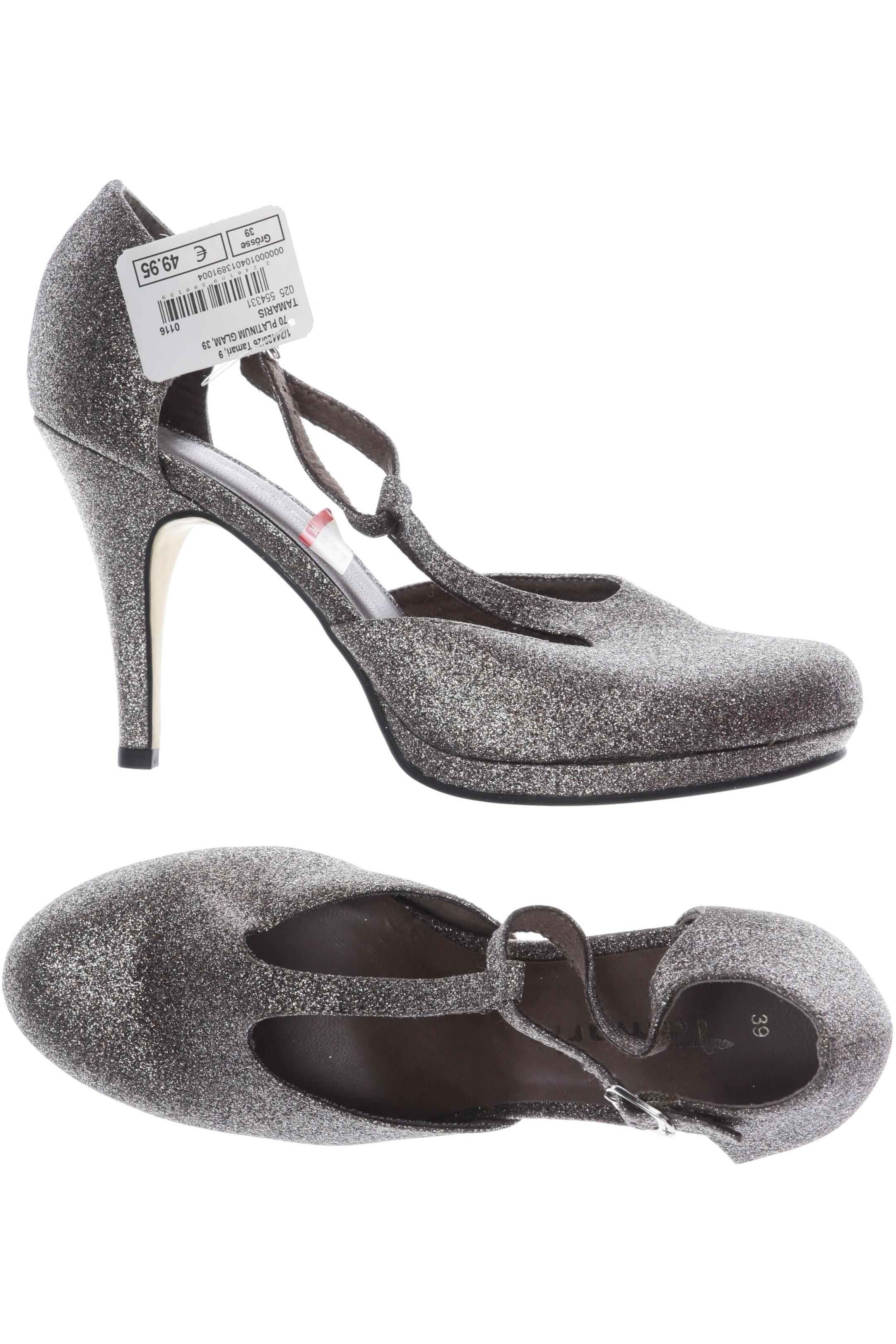 

Tamaris Damen Pumps, grau, Gr. 39