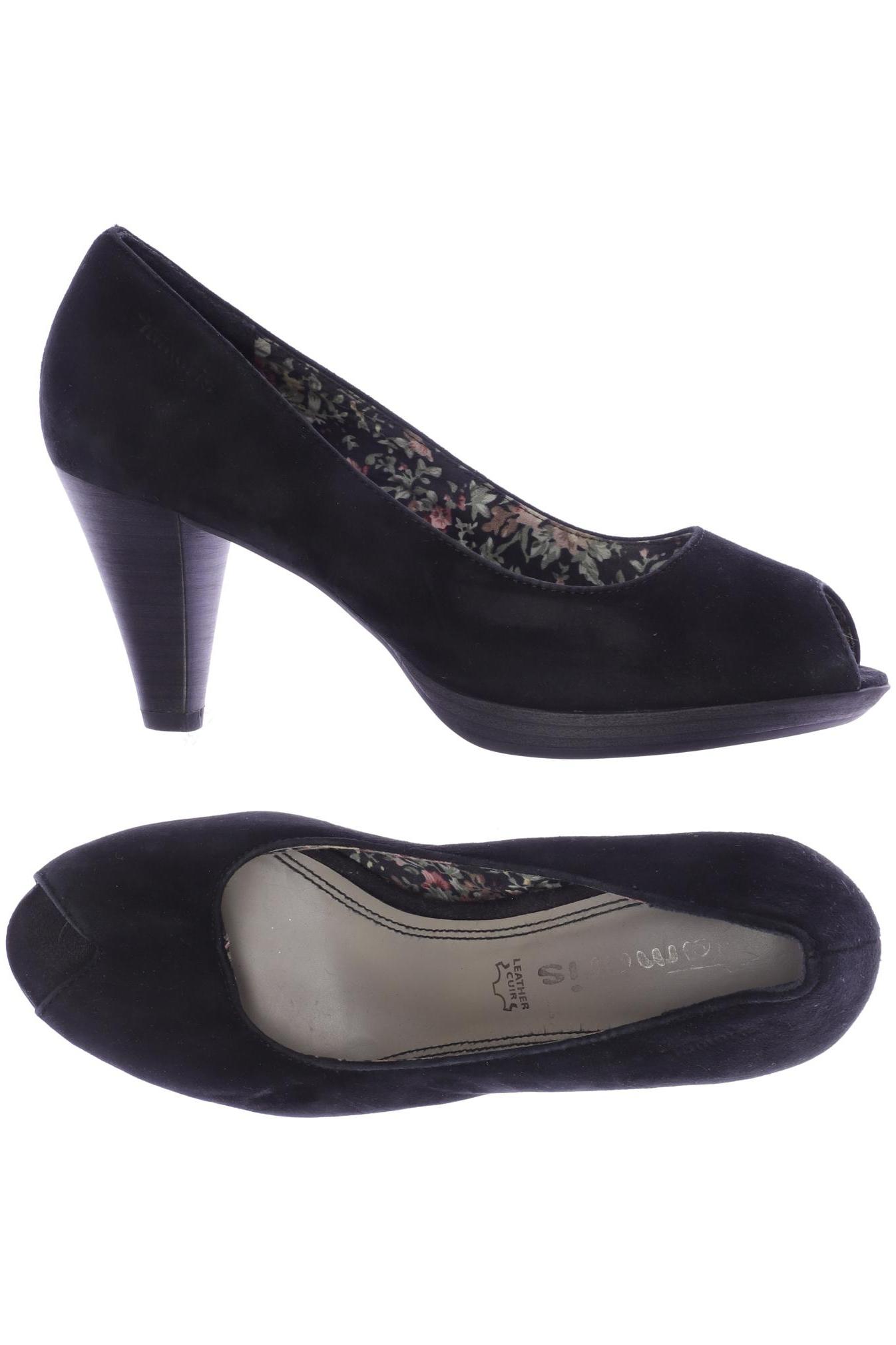 

Tamaris Damen Pumps, schwarz, Gr. 38