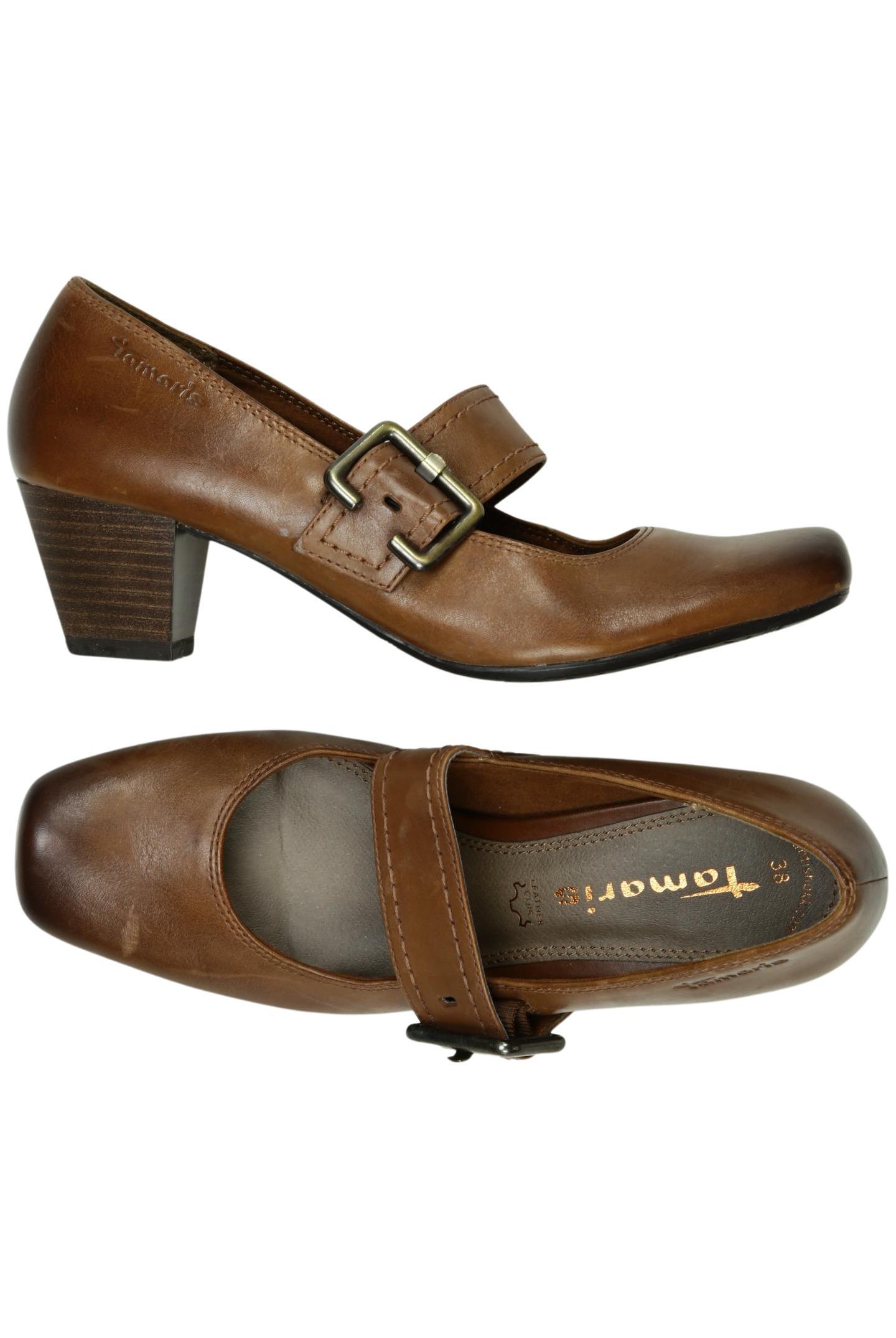 

Tamaris Damen Pumps, braun, Gr. 38