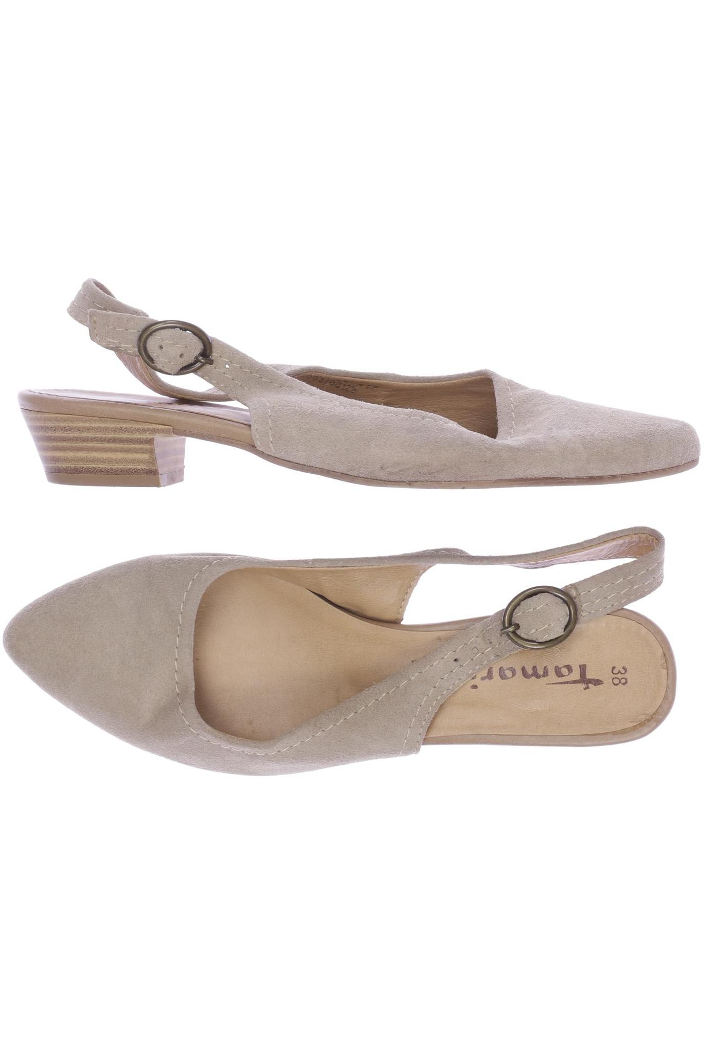 

Tamaris Damen Pumps, beige, Gr. 38