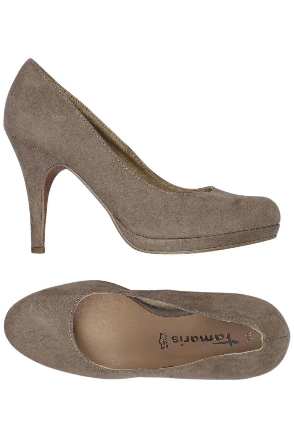 

Tamaris Damen Pumps, beige, Gr. 38