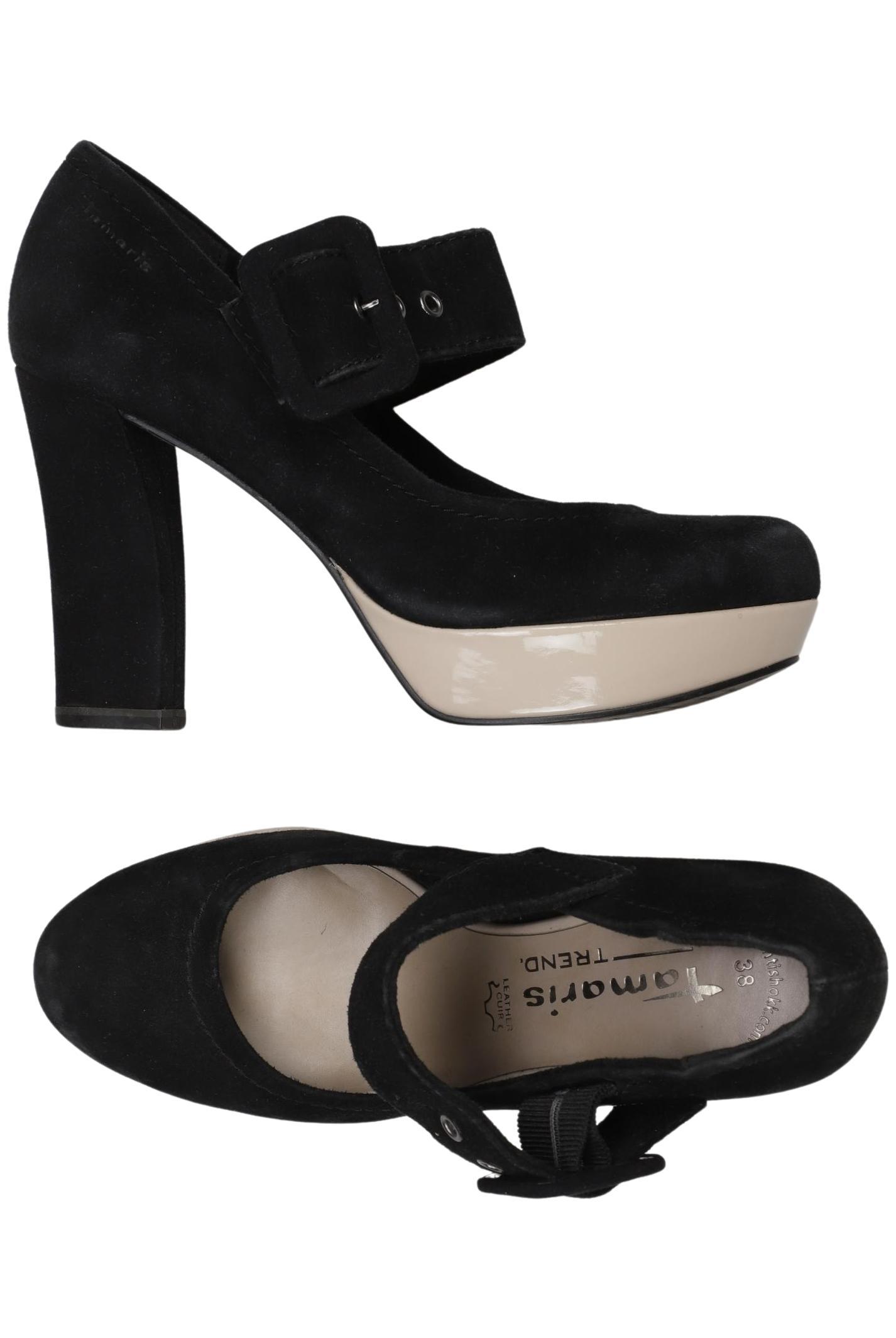 

Tamaris Damen Pumps, schwarz, Gr. 38