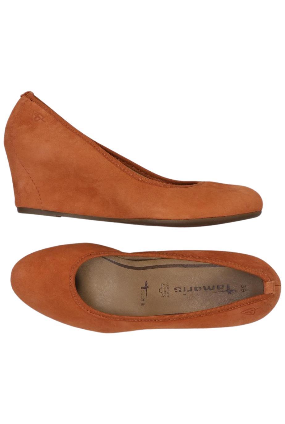 

Tamaris Damen Pumps, orange, Gr. 39