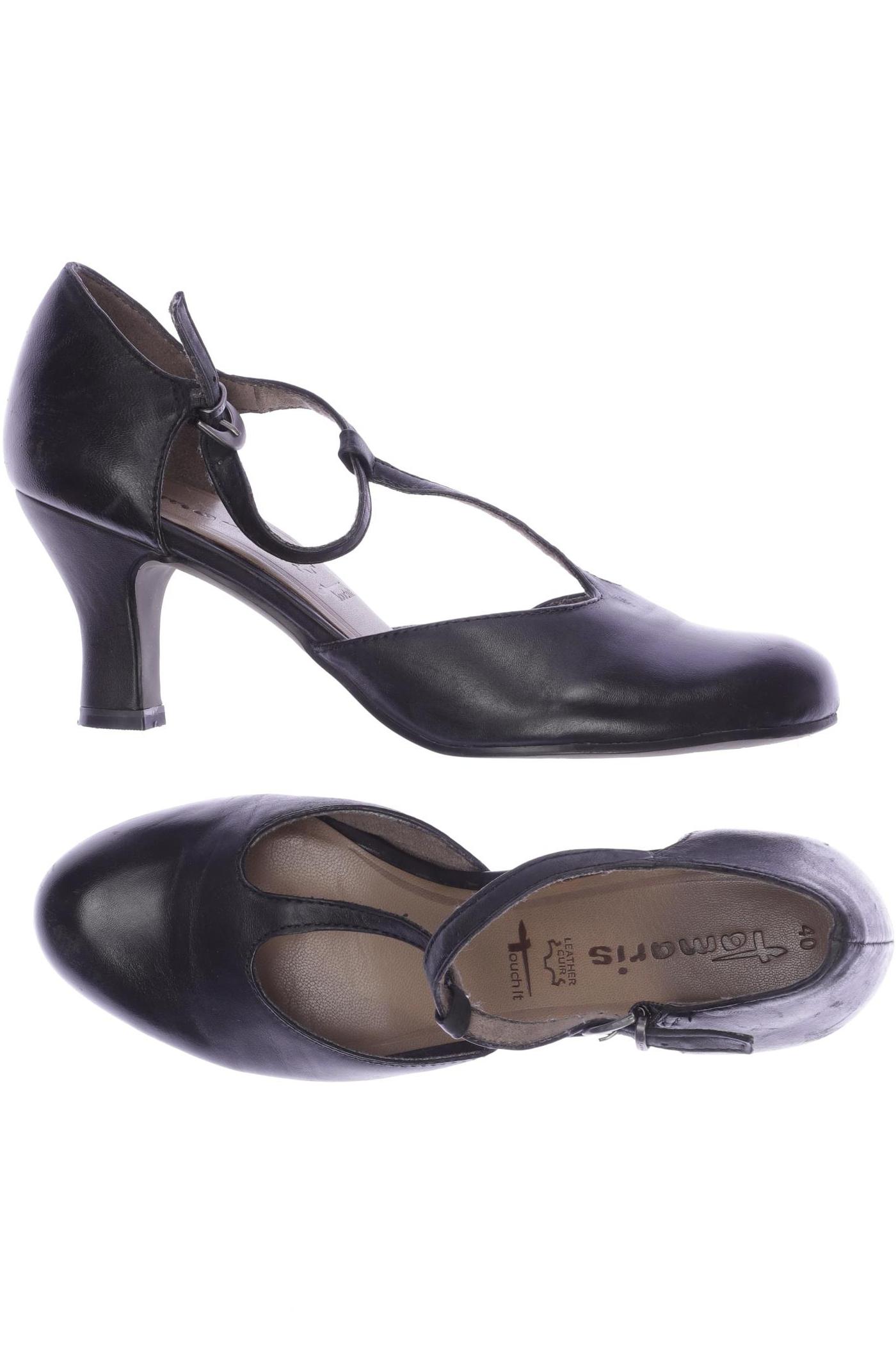 

Tamaris Damen Pumps, schwarz, Gr. 40