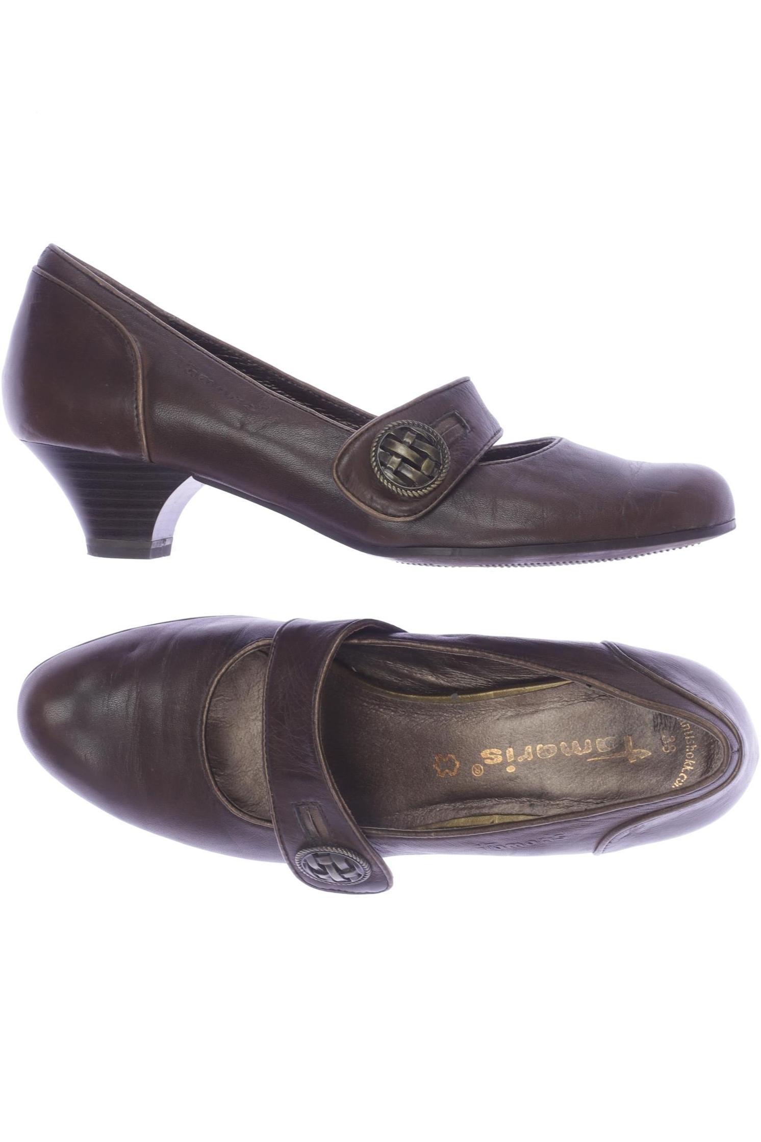 

Tamaris Damen Pumps, braun, Gr. 38